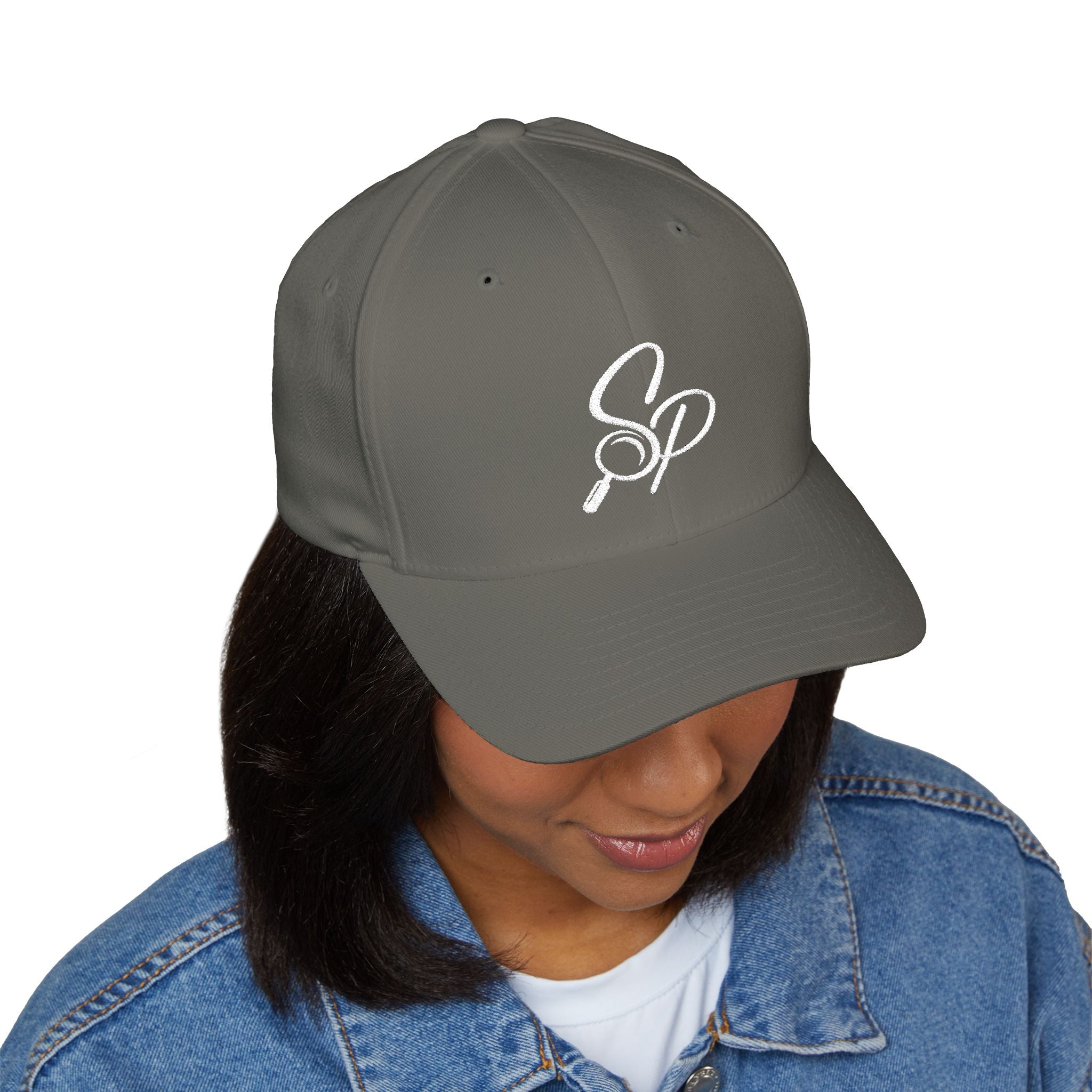 Embroidered 'SP Search Perfect  — Structured Closed-Back Baseball Hat