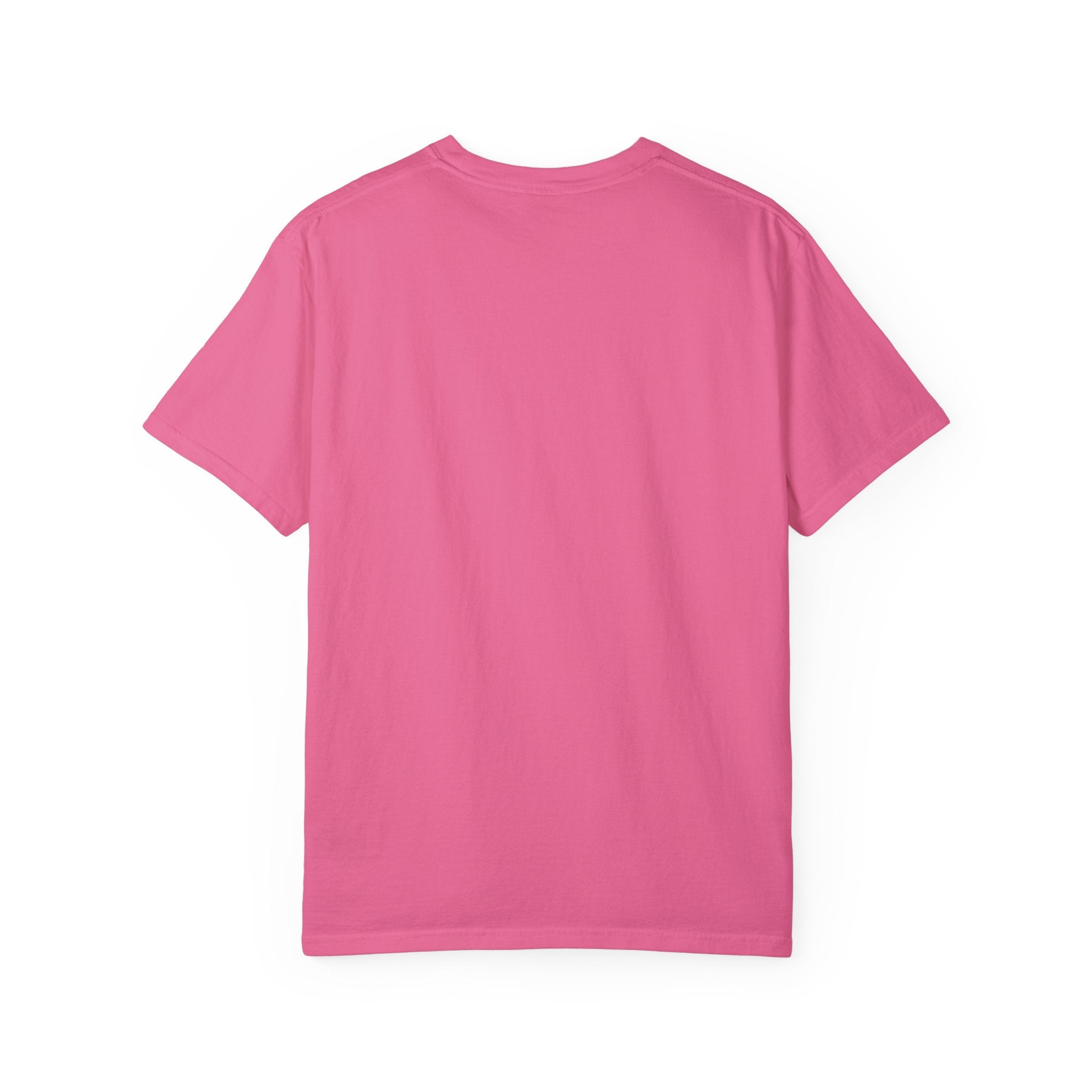 Unisex Garment-Dyed T-shirt White Logo - Monette Taylor