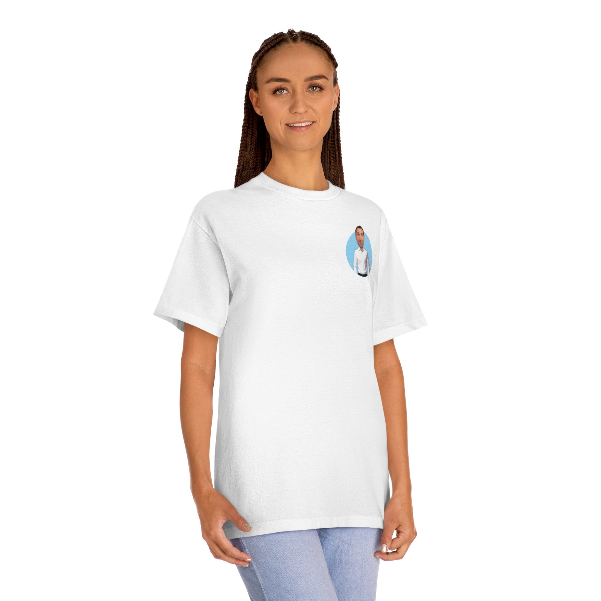 Kevin Purdy Unisex Classic Tee - Caricature & Logo Patrick