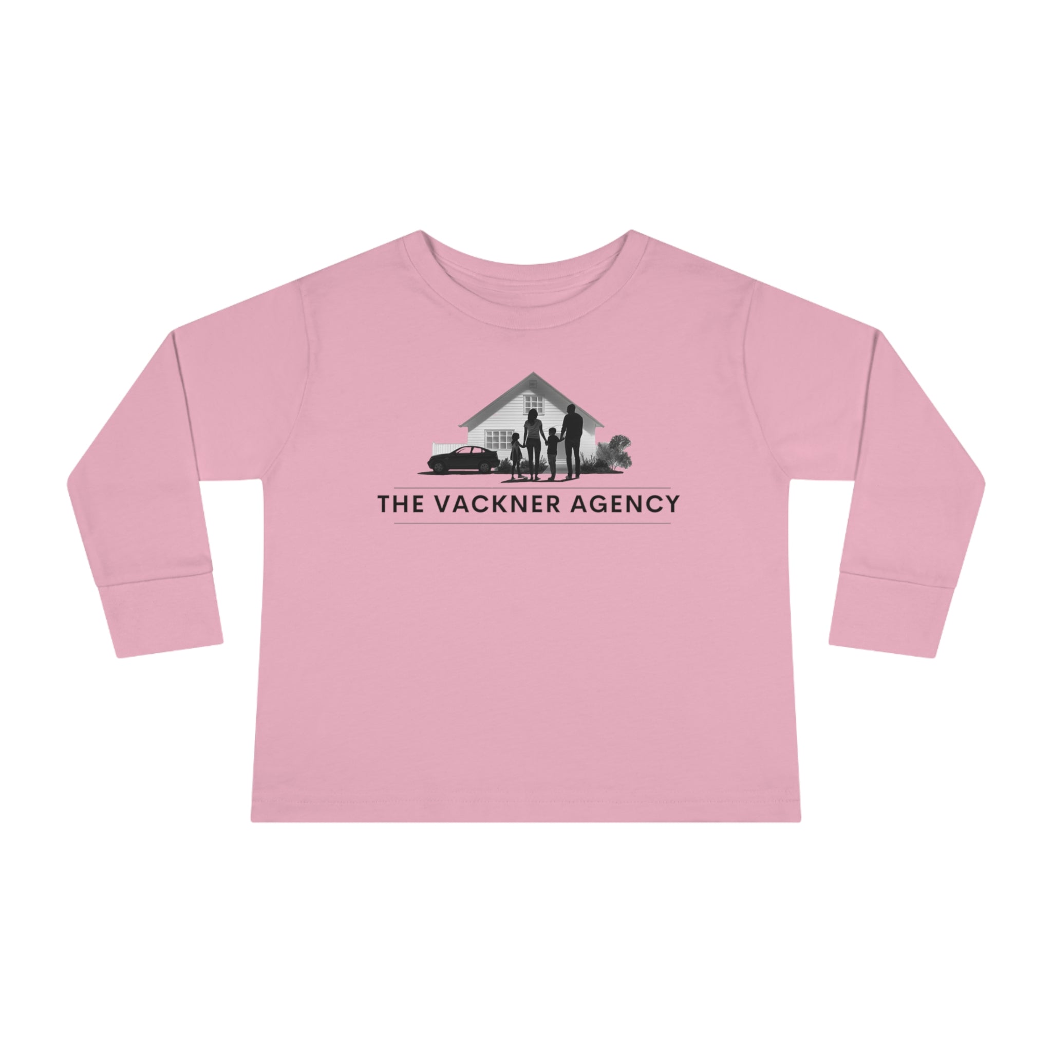 Melissa Vackner Agency Logo Toddler Long Sleeve Tee