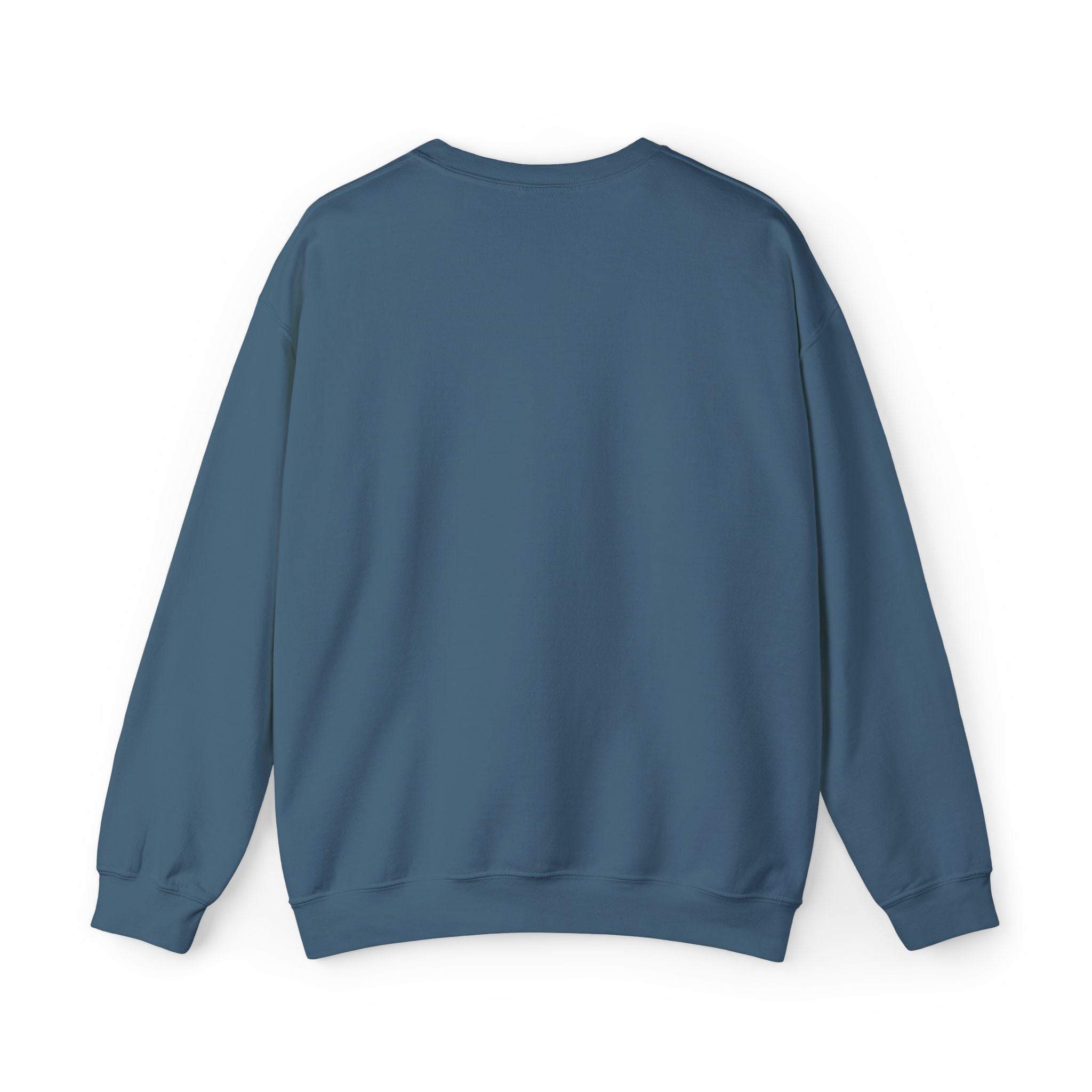 Crewneck Sweatshirt - Search Perfect White Logo Casual Pullover