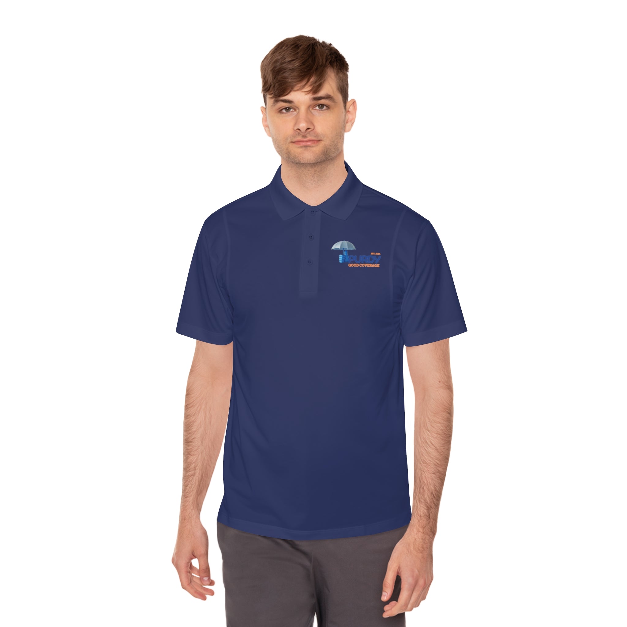 Men's Sport Polo Shirt - Kevin Purdy Logo