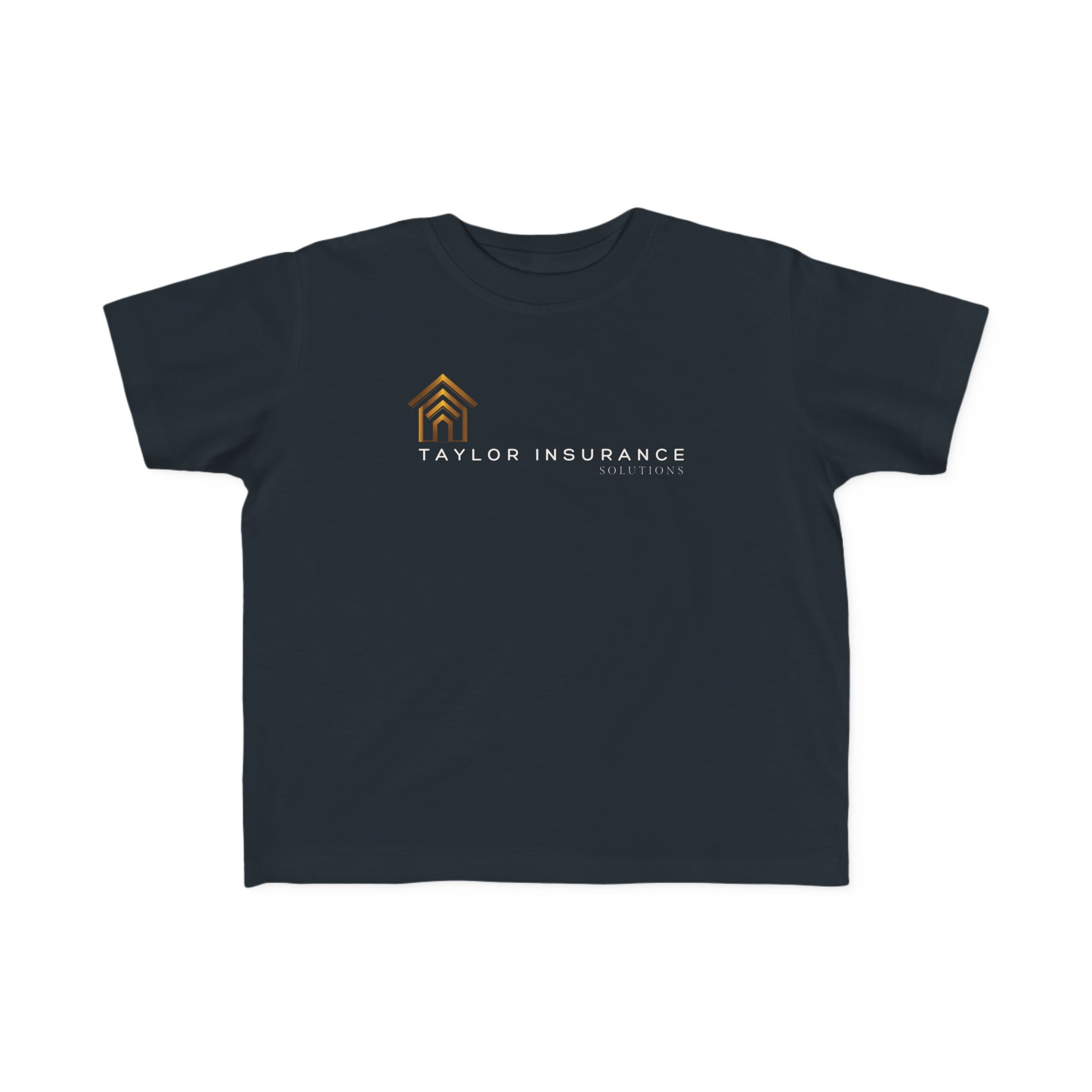 Toddler's Fine Jersey Tee White Logo - Monette Taylor