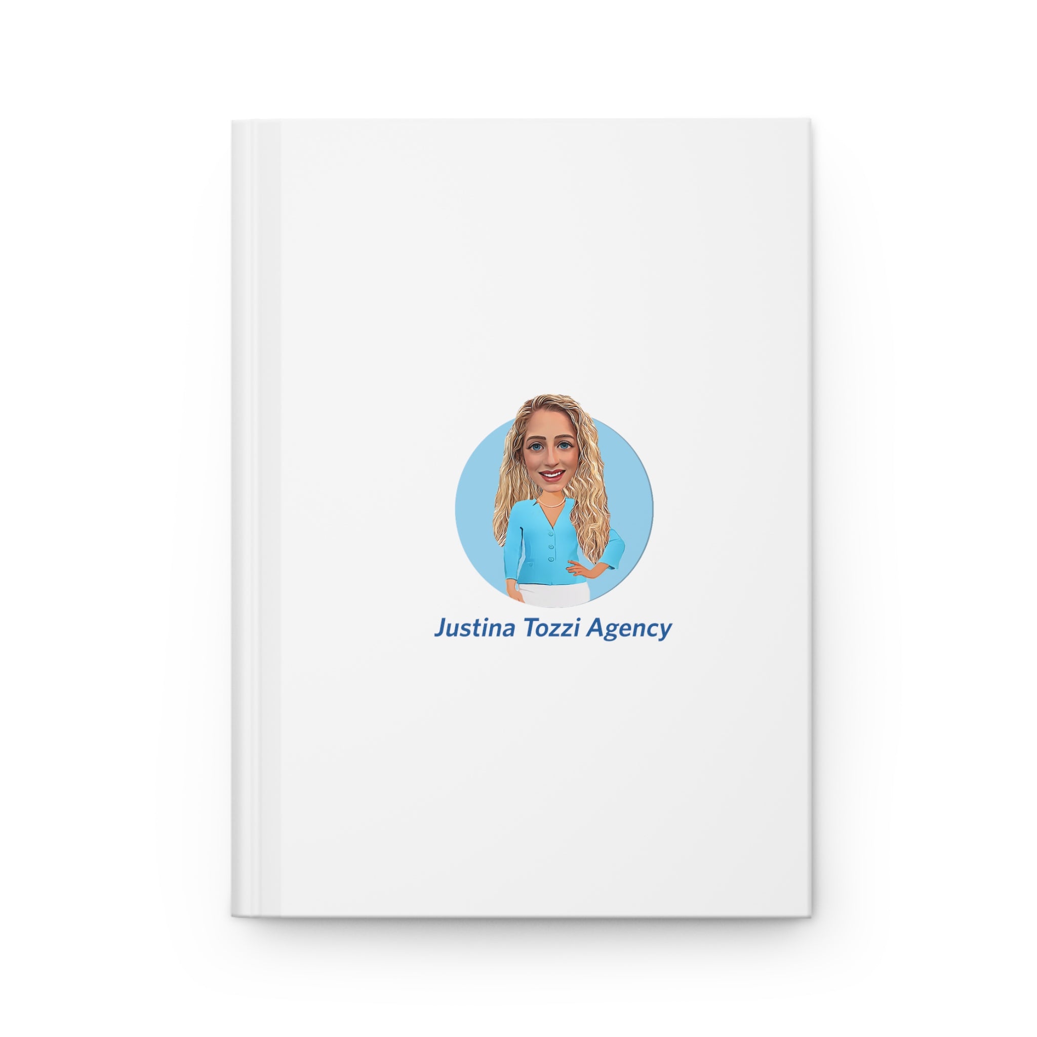 Justina Tozzi Agency Caricature Hardcover Journal Matte - Justina