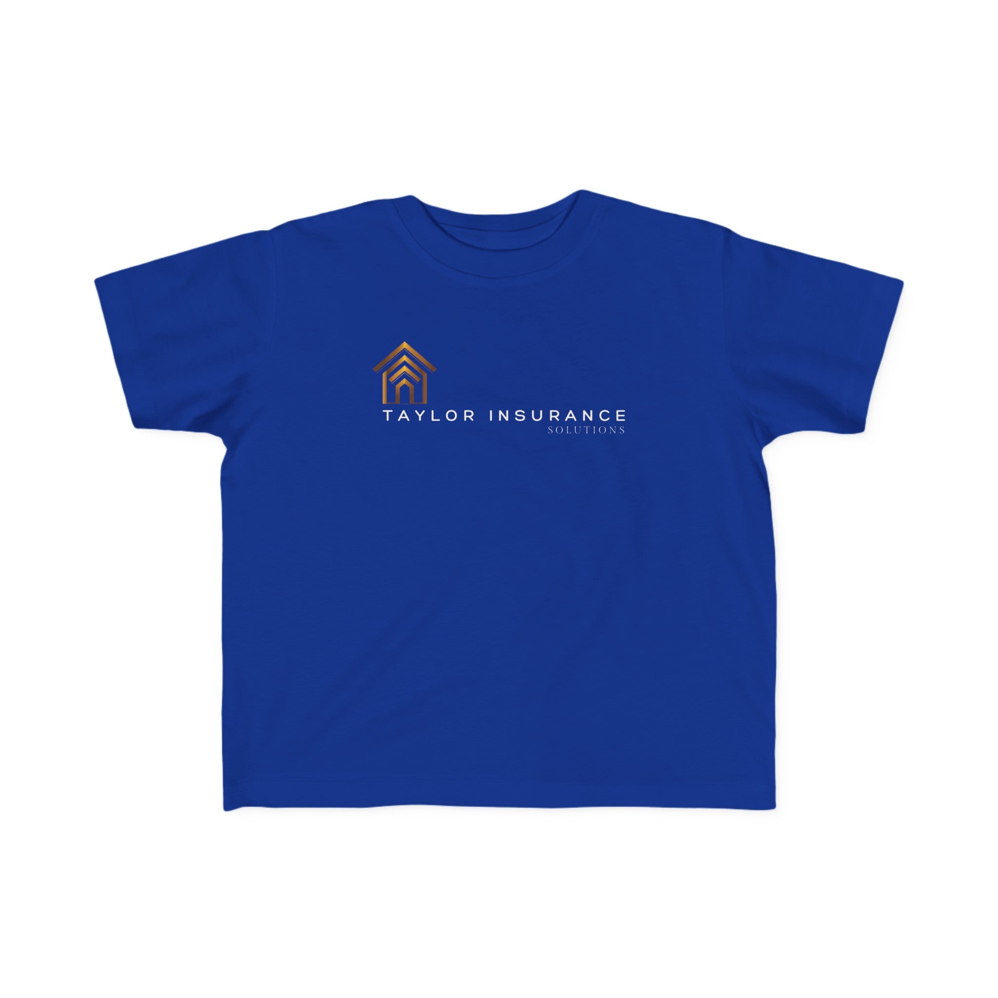 Toddler's Fine Jersey Tee White Logo - Monette Taylor