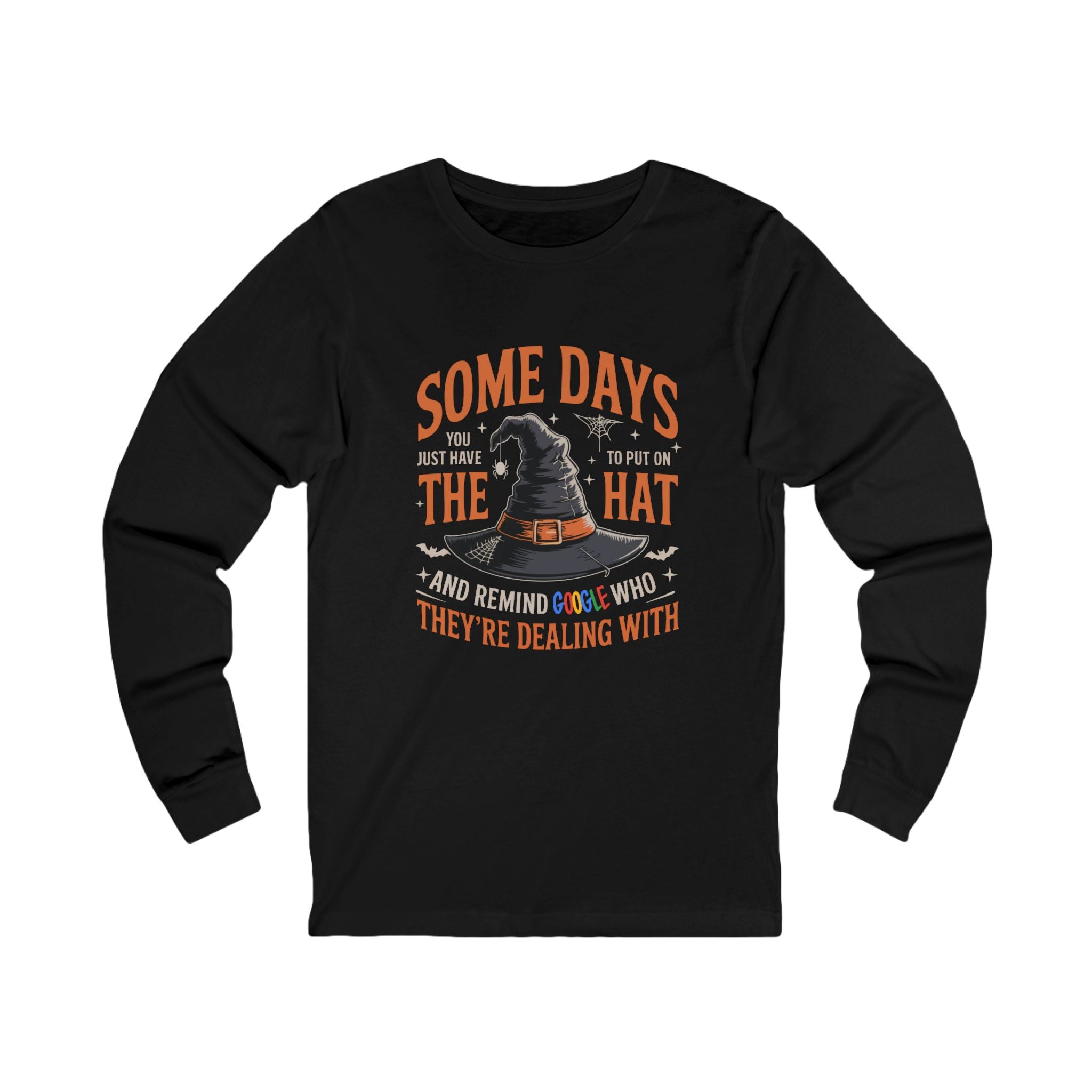 Some Days Witch Hat Unisex Google Tee – Funny Halloween Graphic T-Shirt