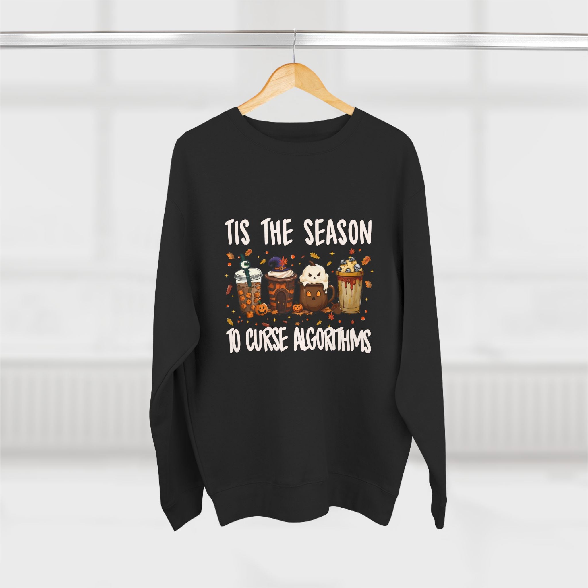 Tis the Season Marketing Unisex Crewneck Sweatshirt, Casual Gift, Halloween Apparel, Office Humor Clothing, Relaxed Fit Sweatshirt