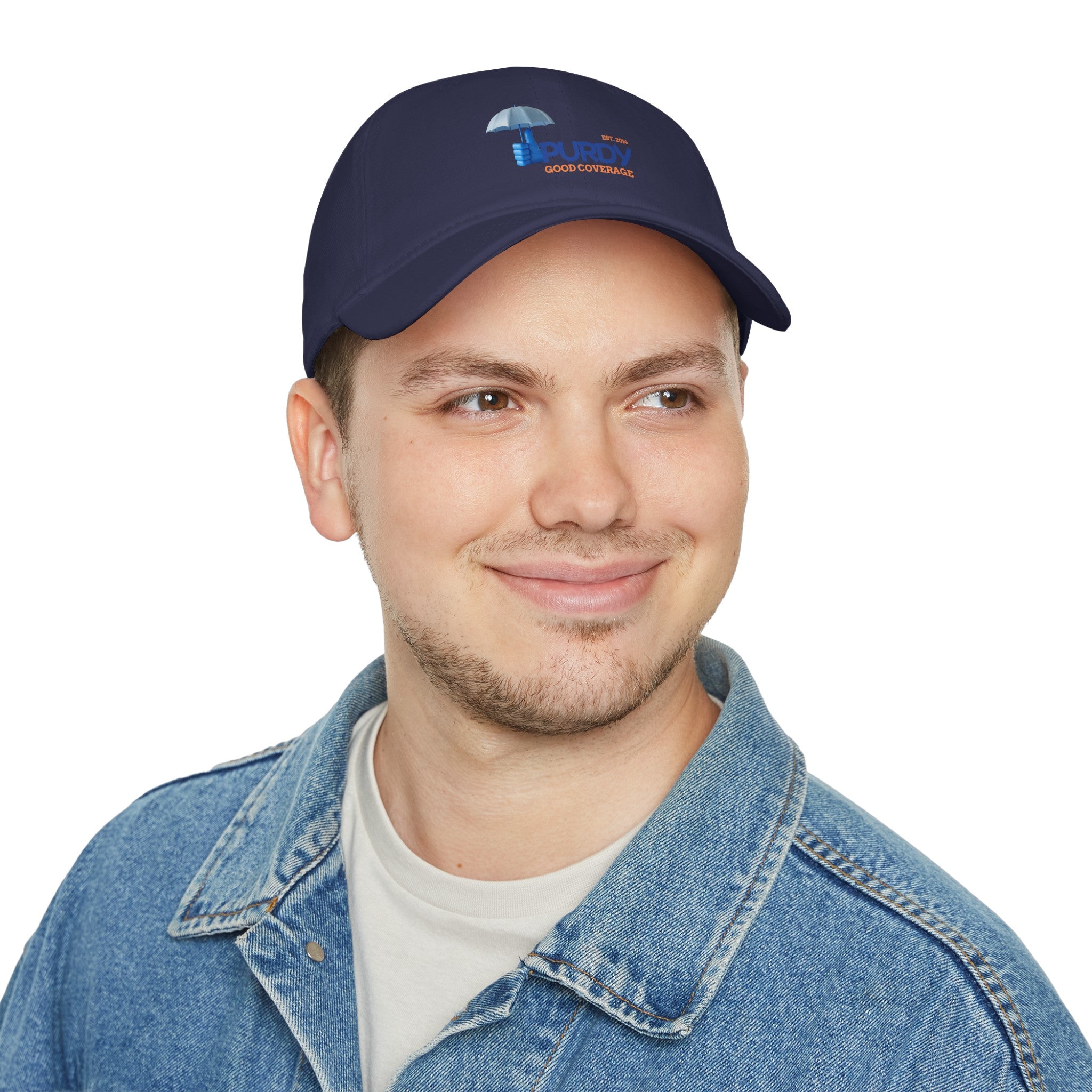 Low Profile Baseball Cap - Kevin Purdy Logo