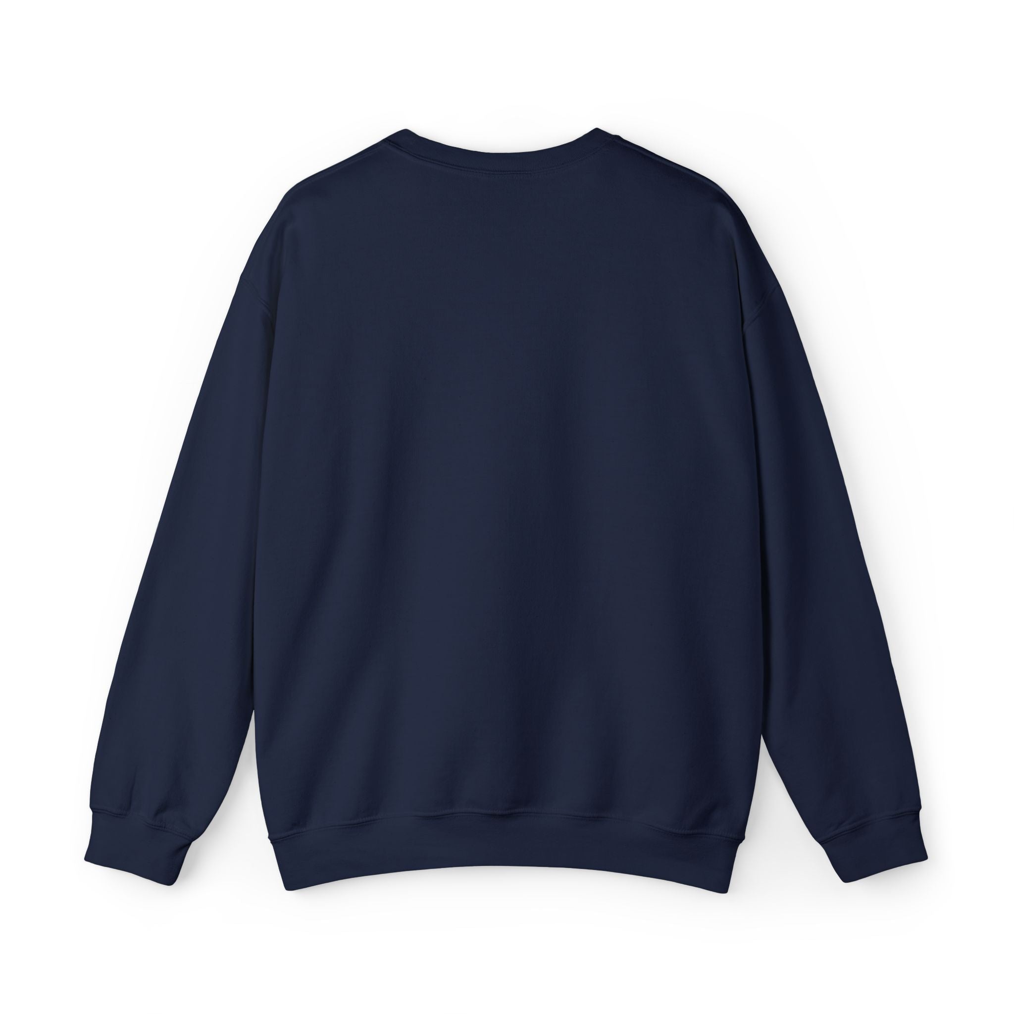 Crewneck Sweatshirt - Search Perfect White Logo Casual Pullover