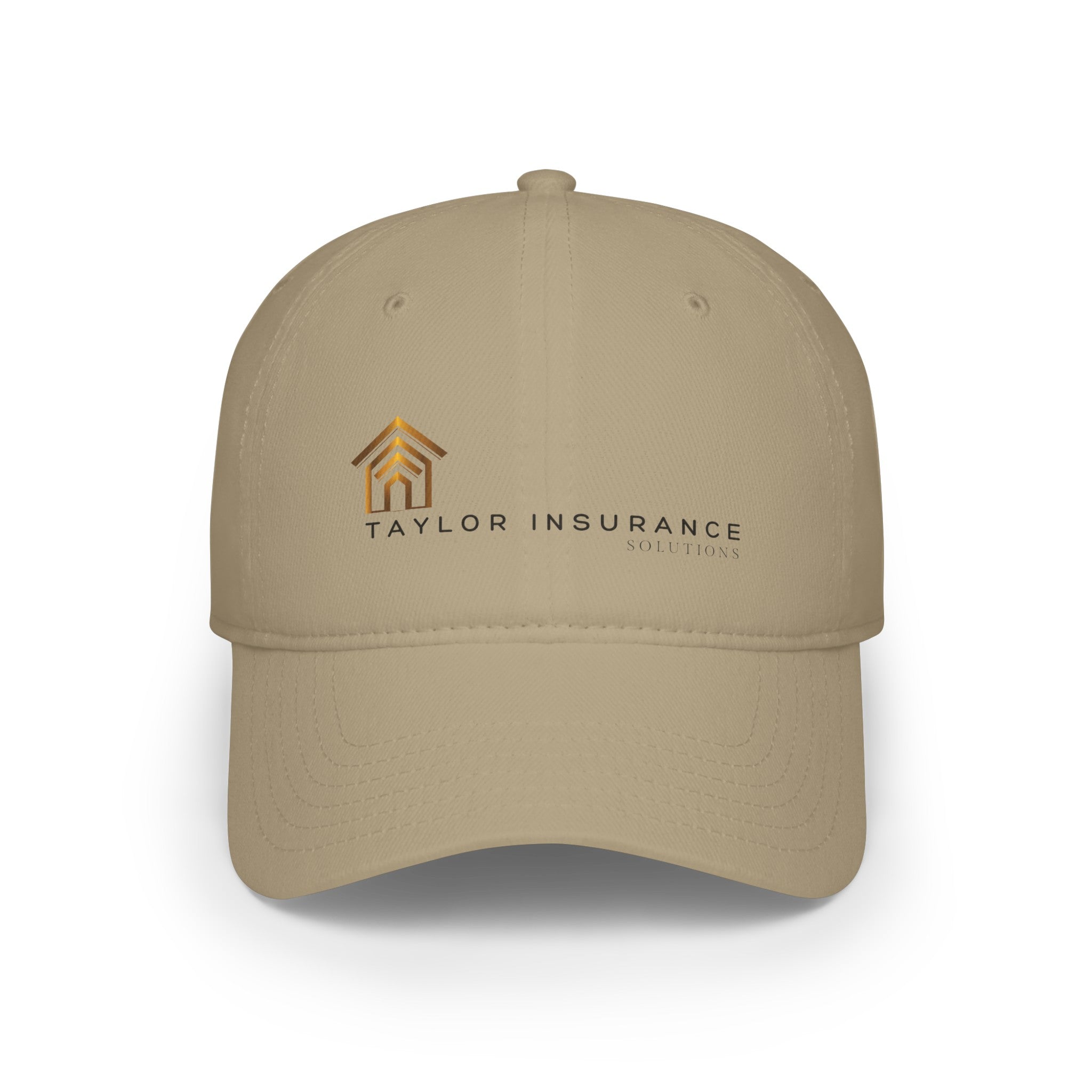 Low Profile Baseball Cap Black Logo  - Monette Taylor