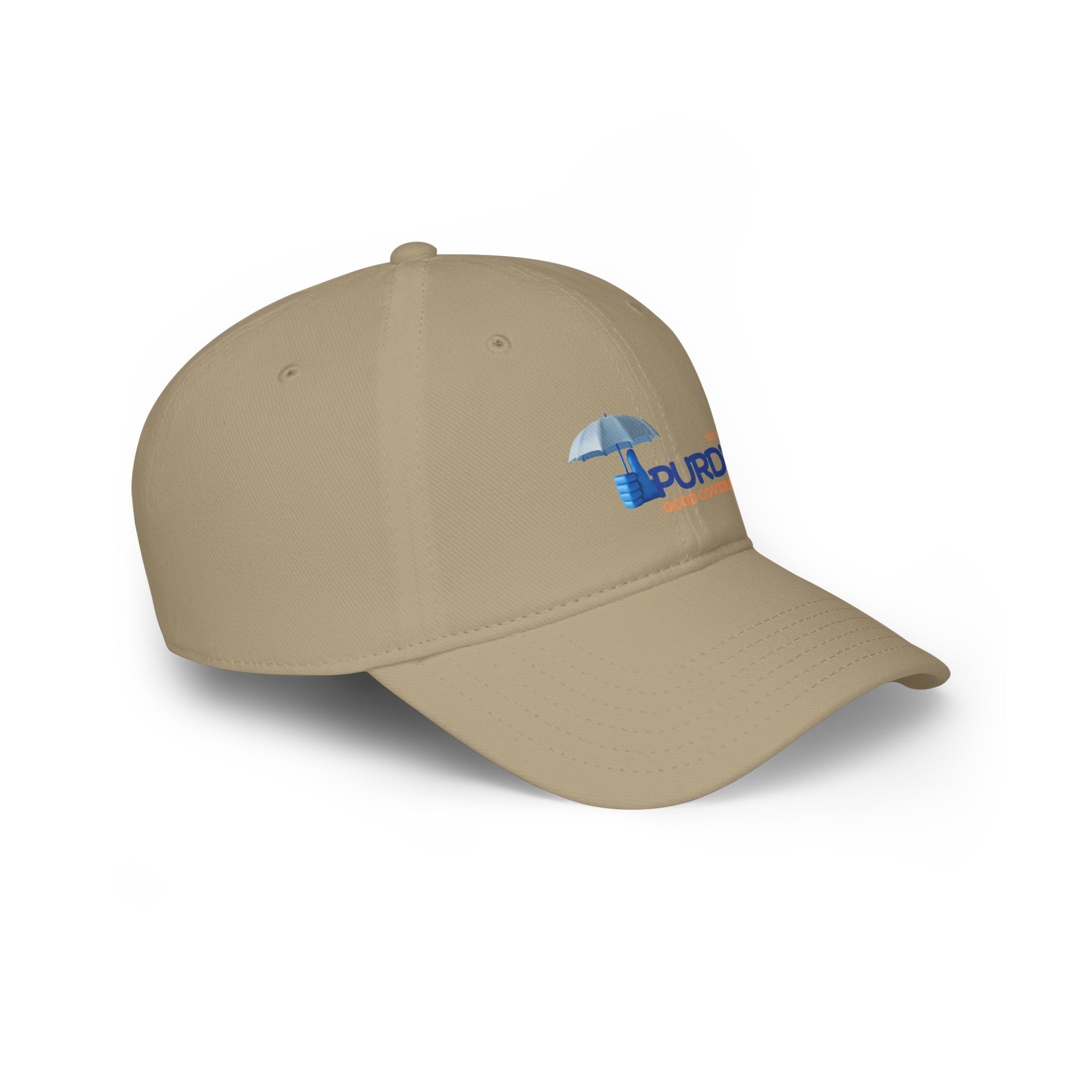 Low Profile Baseball Cap - Kevin Purdy Logo