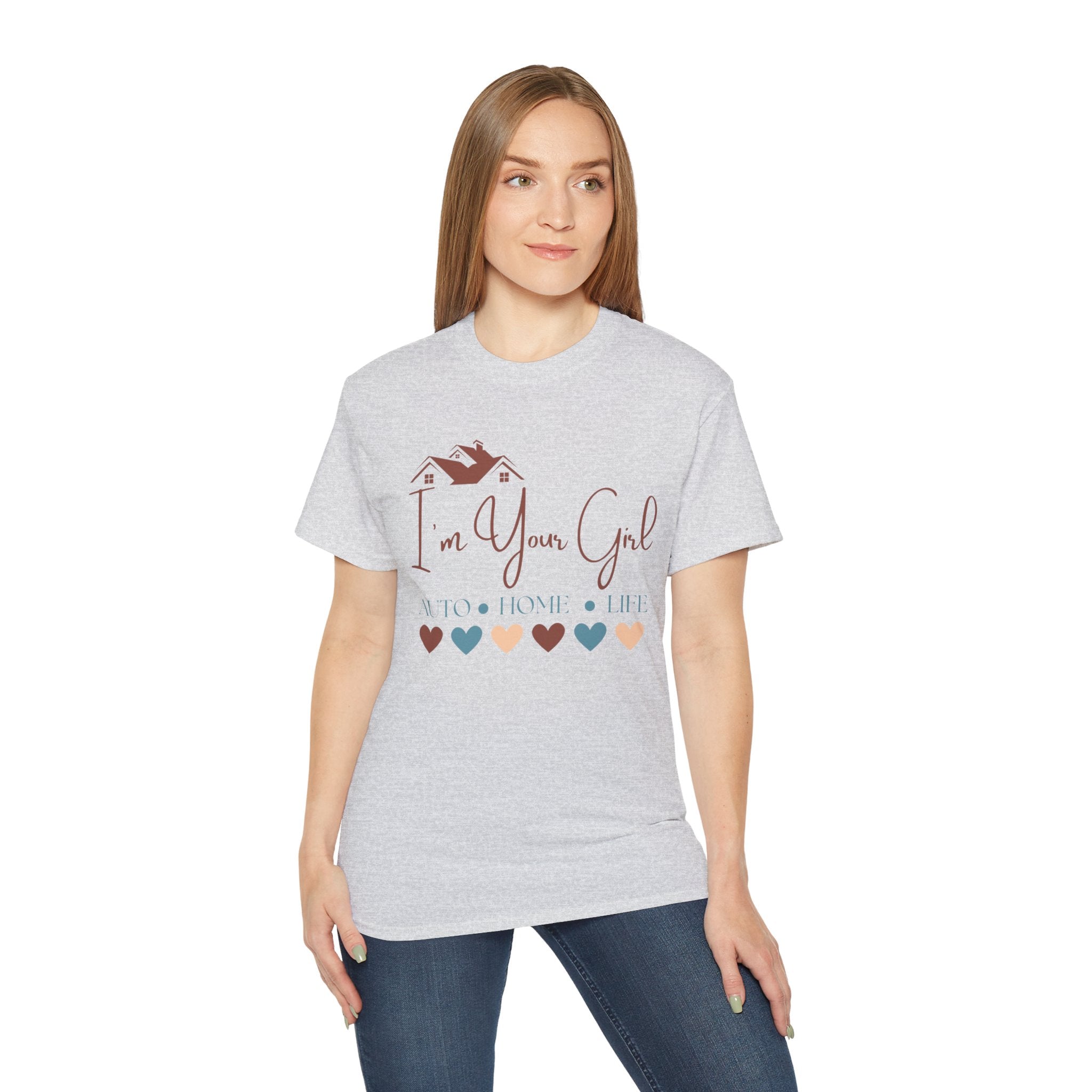 Insurance Agent Line Unisex Ultra Cotton Tee - I'm your girl Boho