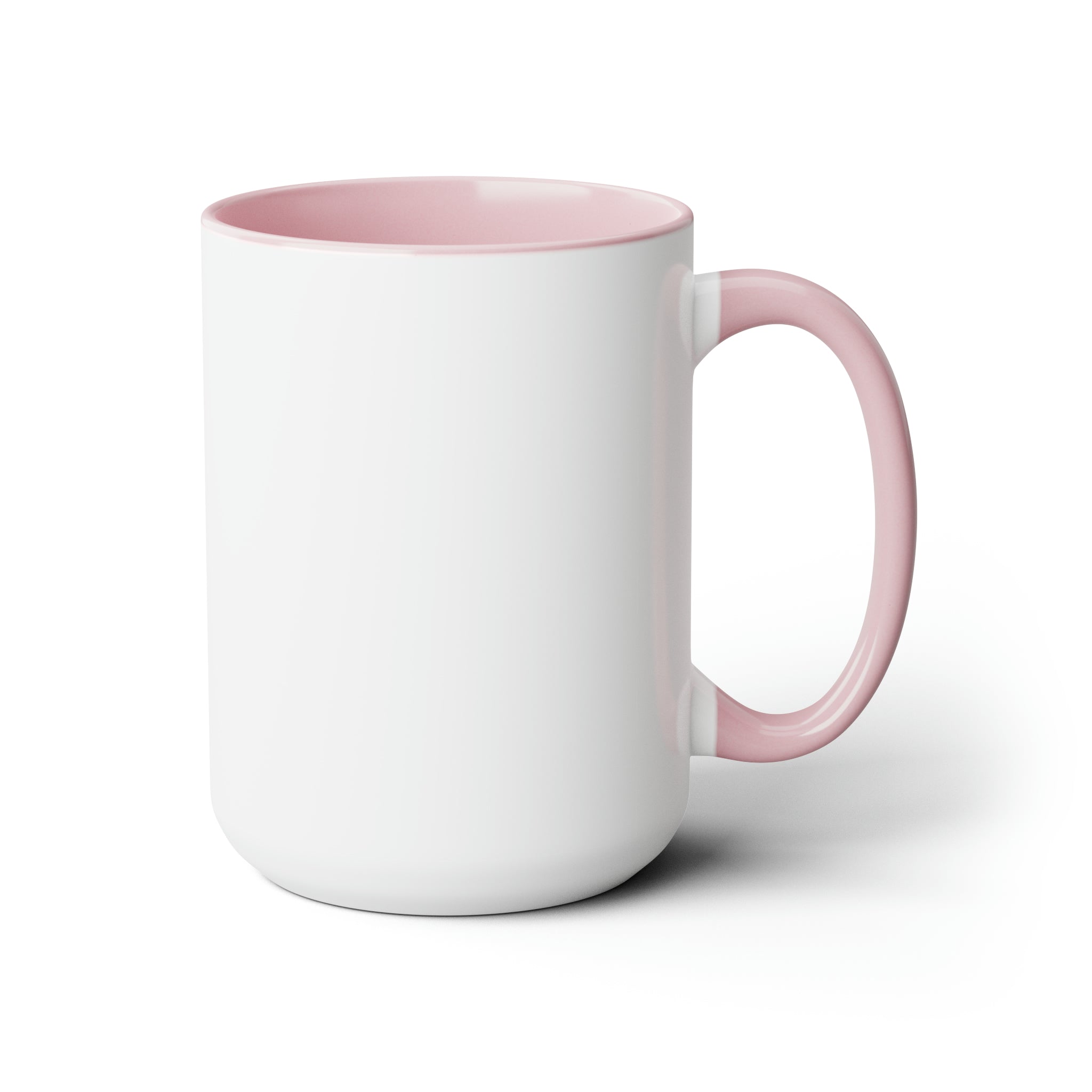 Justina Tozzi Agency Caricature Two-Tone Coffee Mugs, 15oz - Rebecca