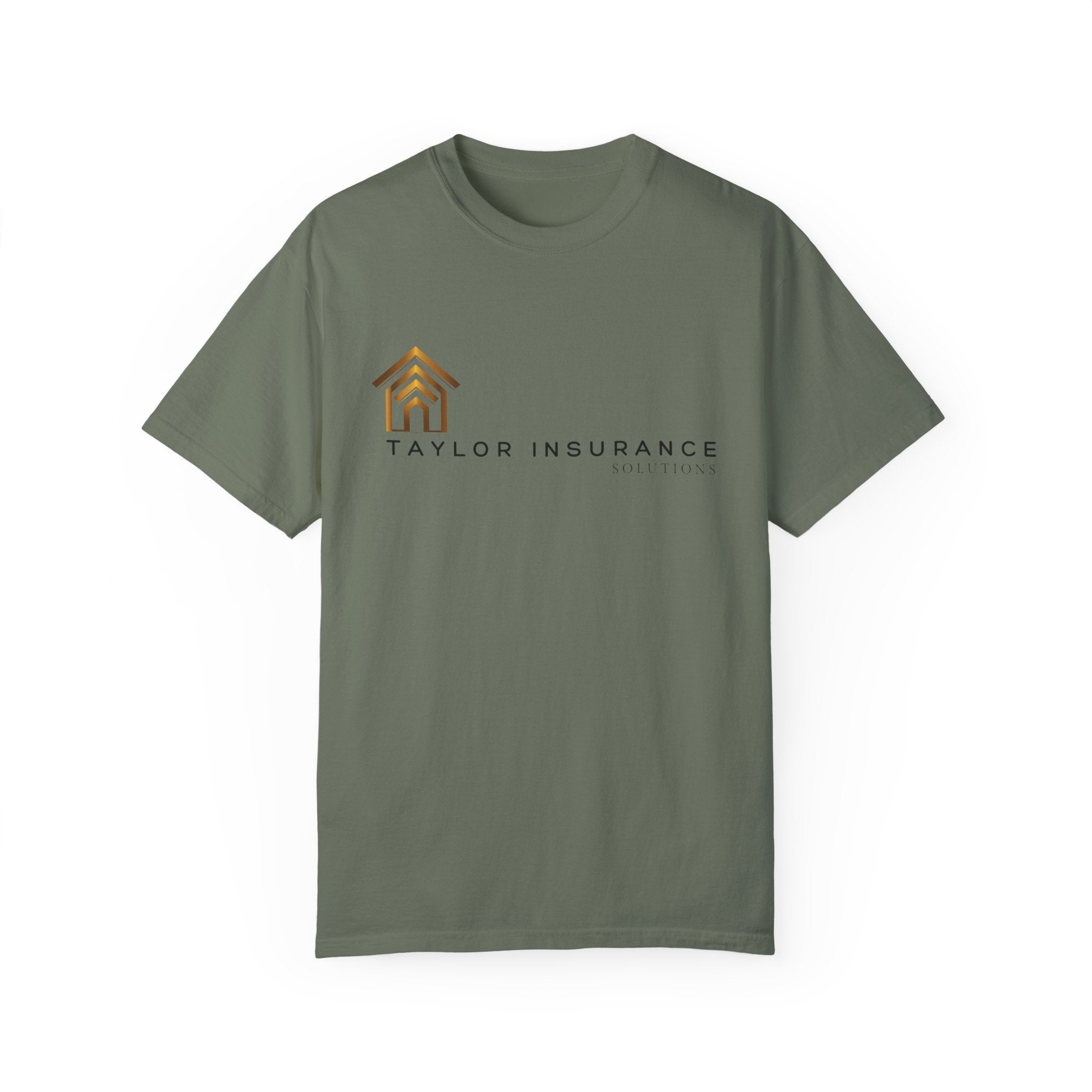 Unisex Garment-Dyed T-shirt Black Logo - Monette Taylor