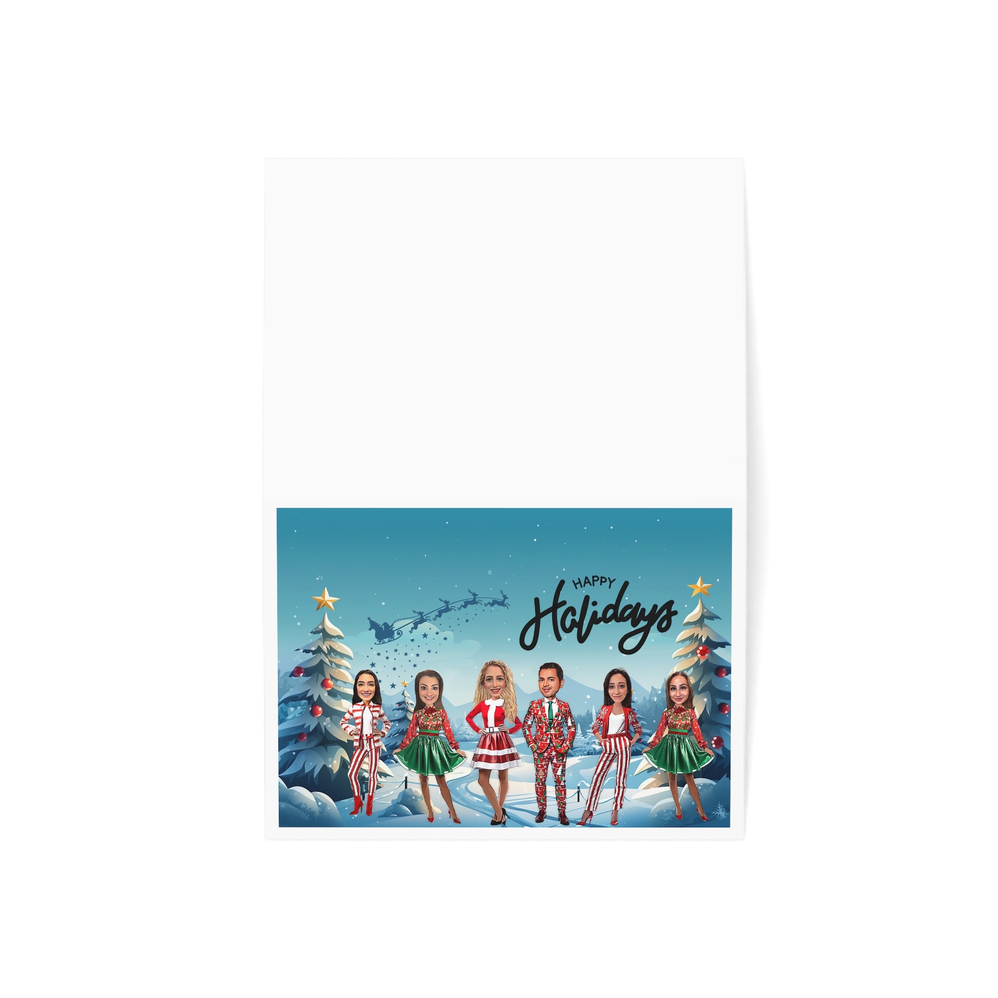 Justina Tozzi Agency Christmas Cards  (1, 10, 30, and 50pcs)