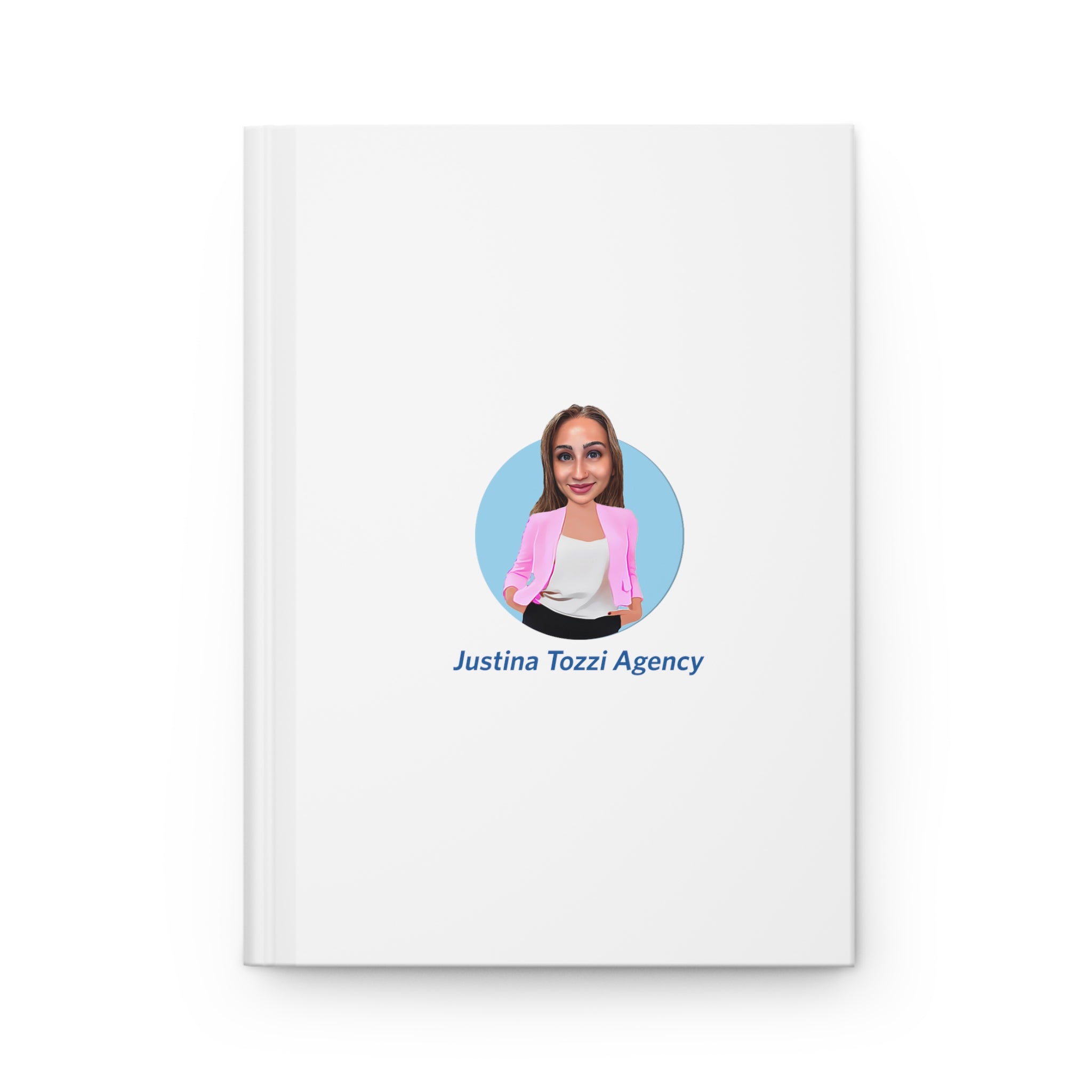 Justina Tozzi Agency Caricature Hardcover Journal Matte - Amanda