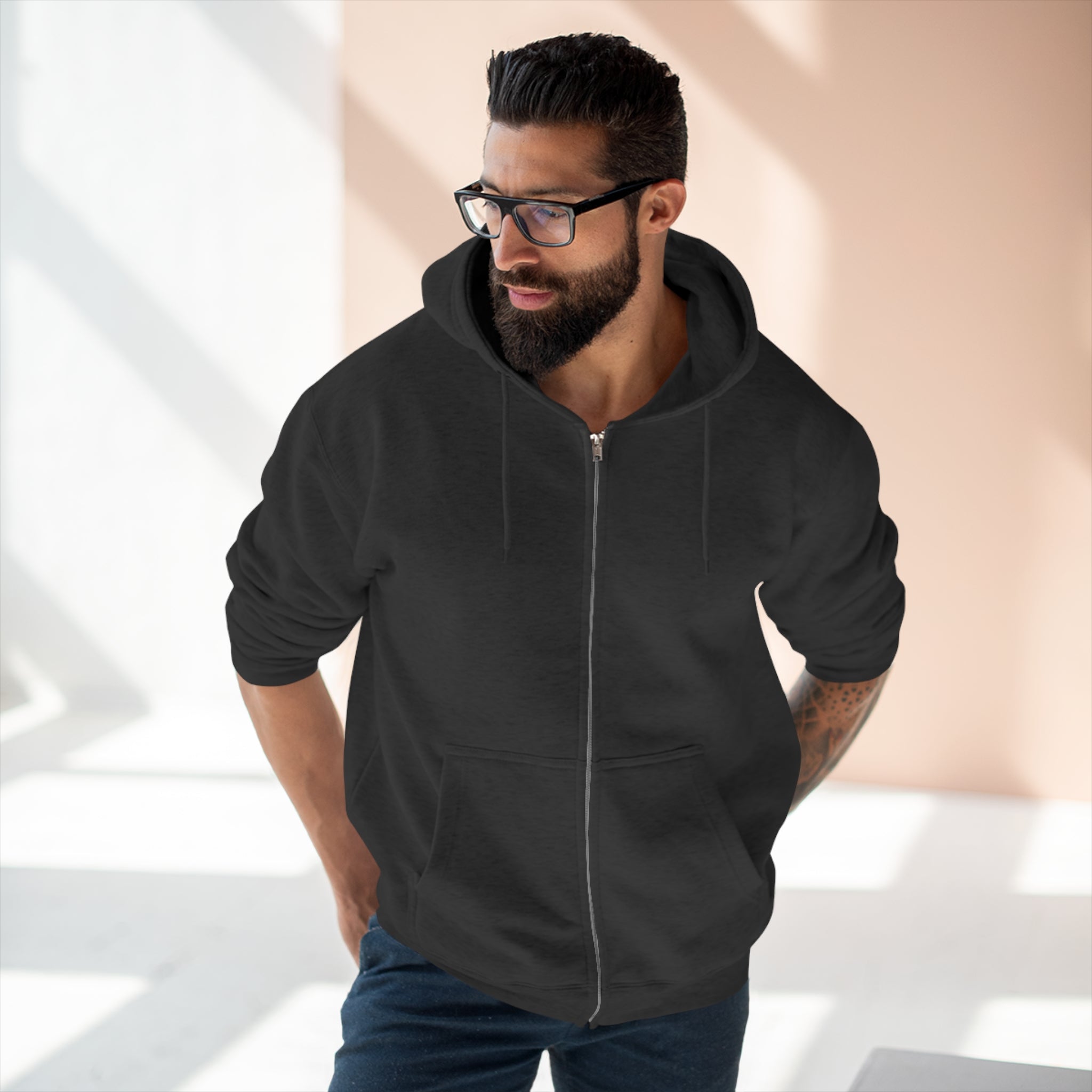 Ted Byrt Logo Unisex Zip Hoodie