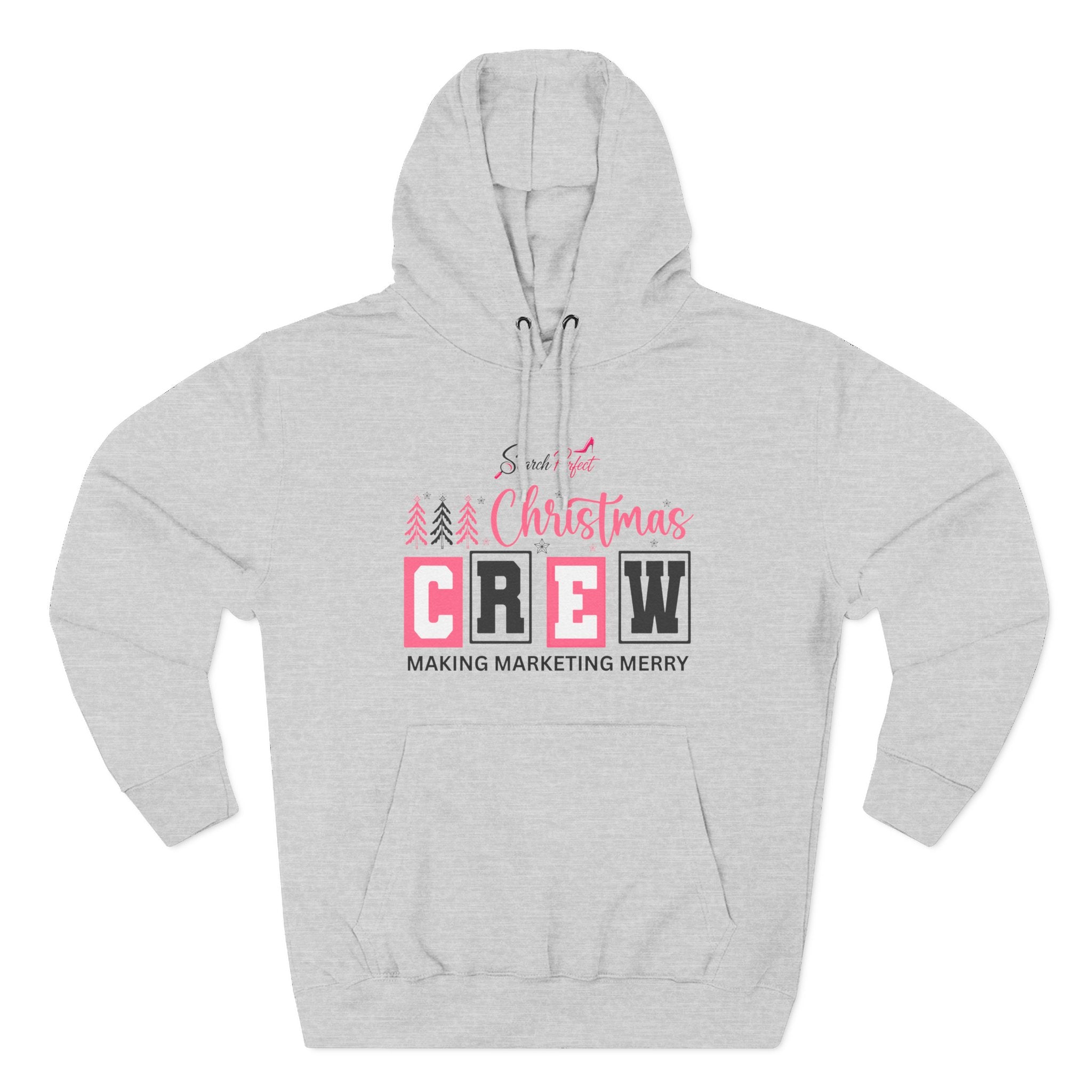 Christmas Crew Hoodie — "Search Perfect" Marketing Team Holiday Pullover