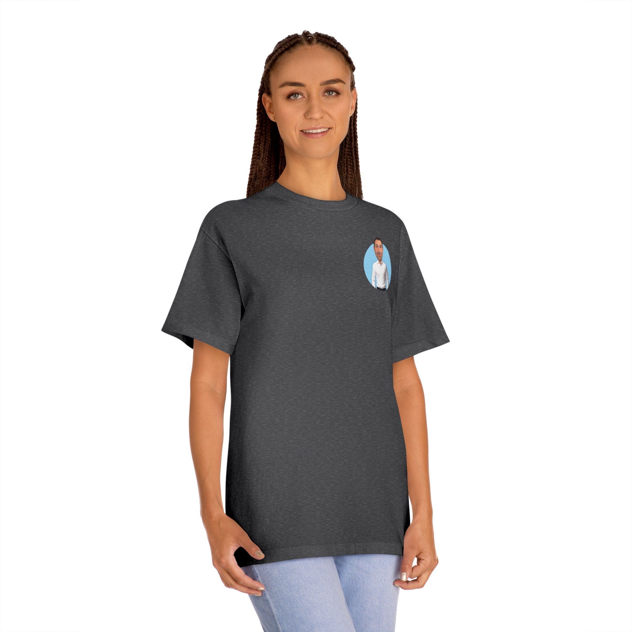 Kevin Purdy Unisex Classic Tee - Caricature & Logo Patrick