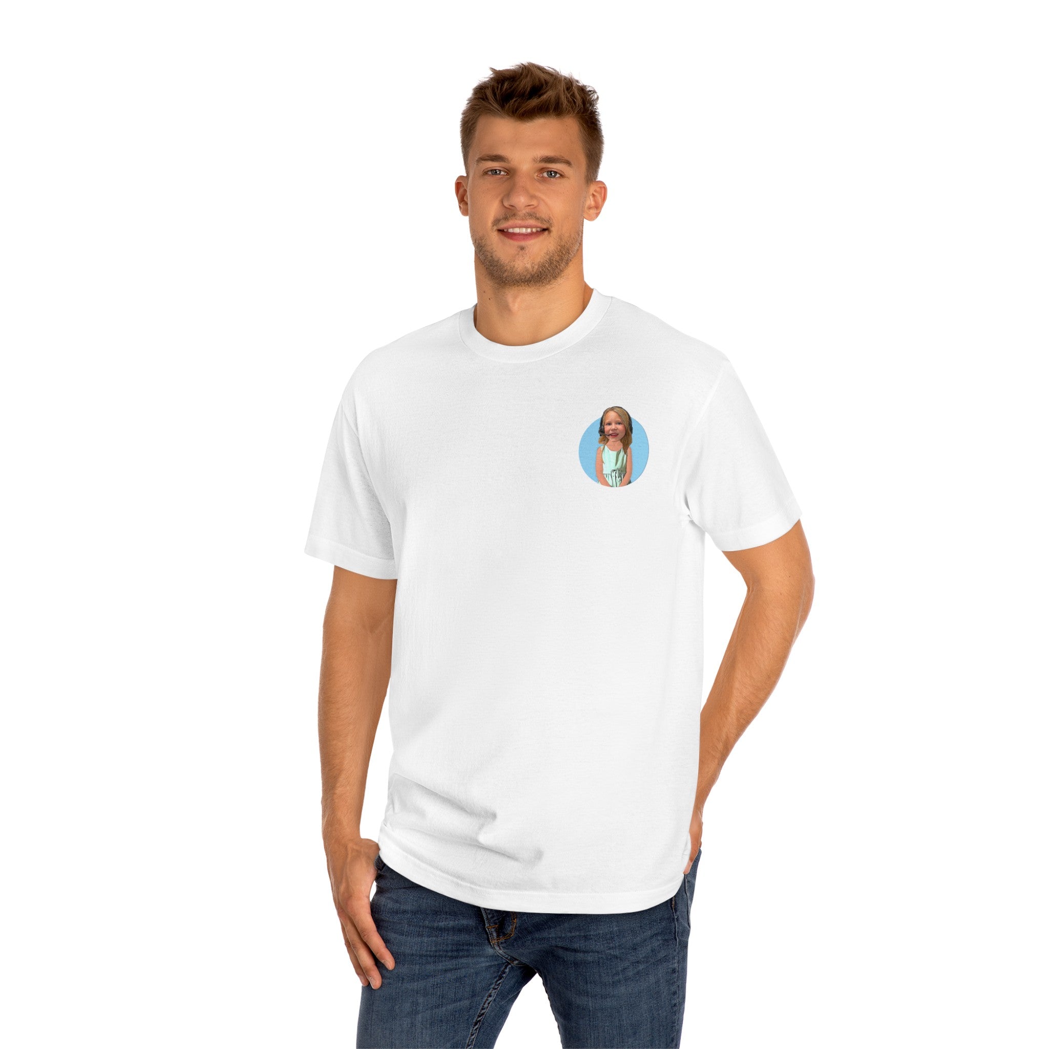 Kevin Purdy Unisex Classic Tee - Caricature & Logo Addison