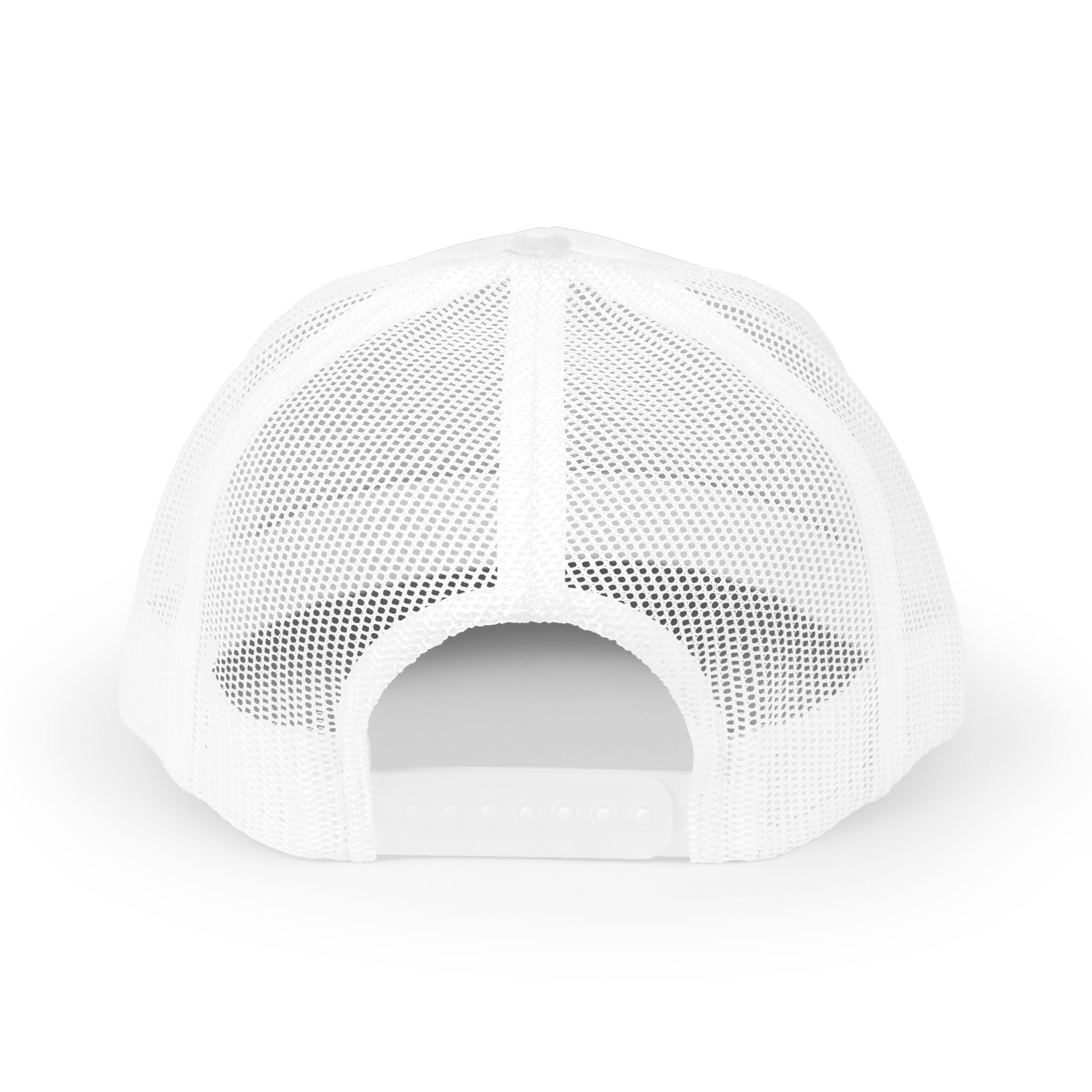 Retro Trucker Hat — Search Perfect Logo Mesh Cap