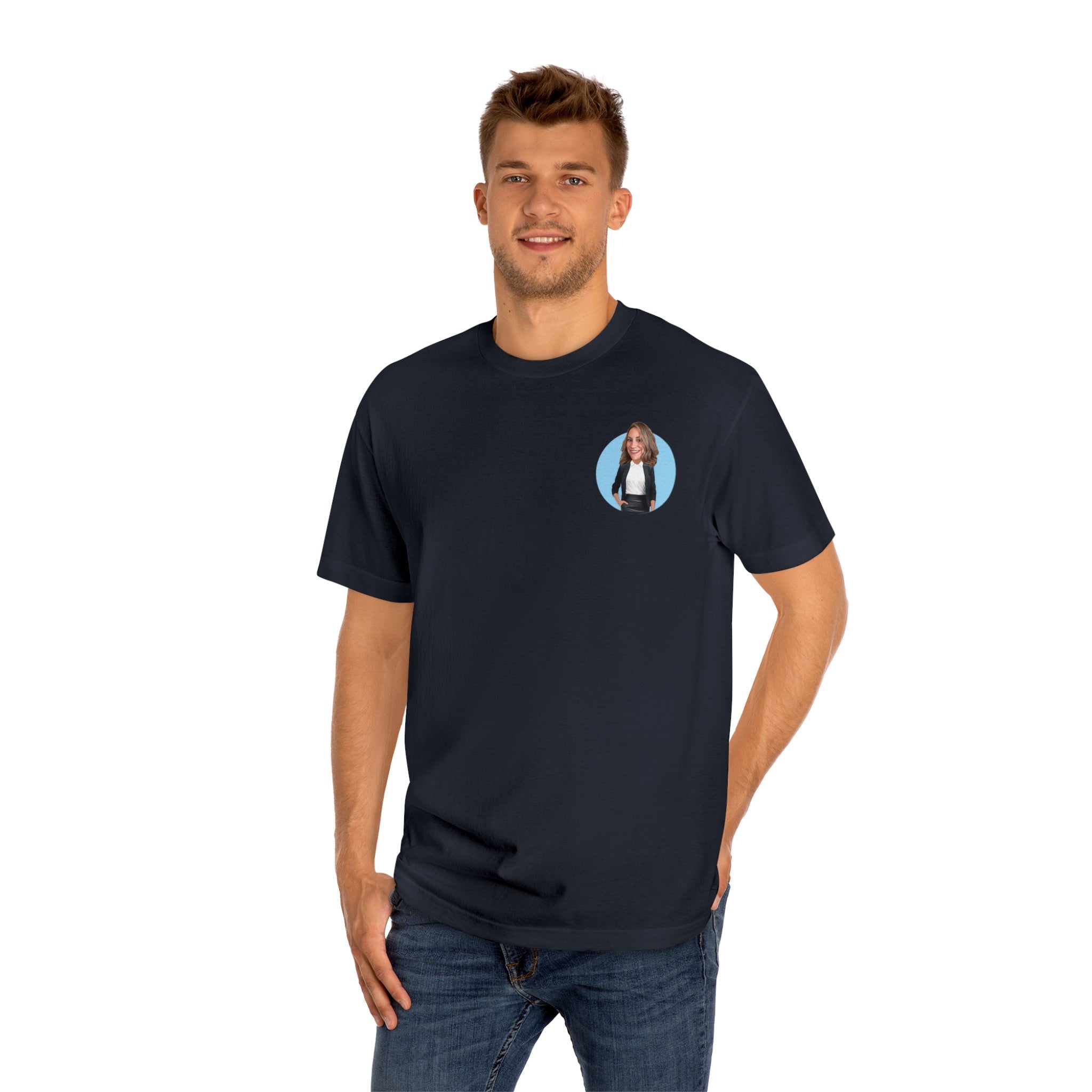 Kevin Purdy Unisex Classic Tee - Caricature & Logo Nicole