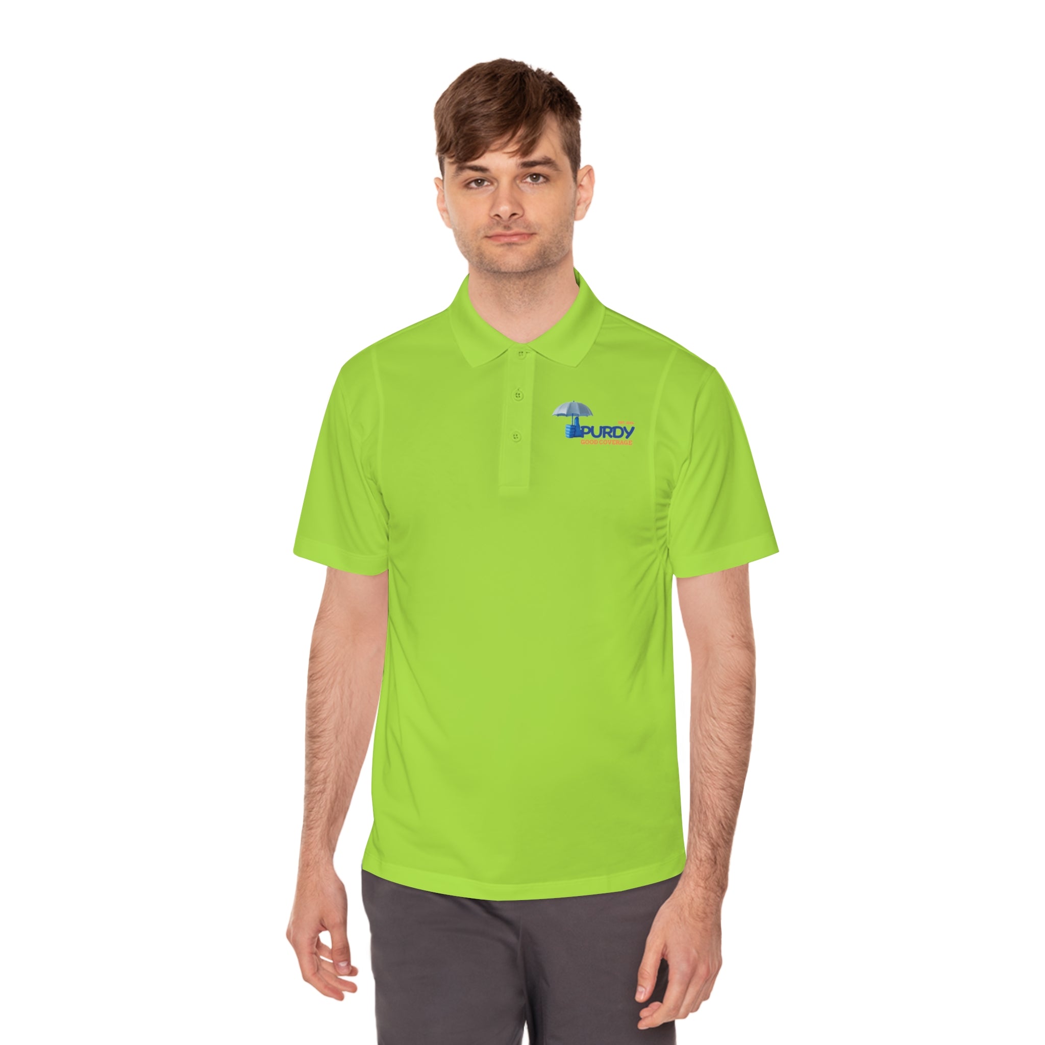 Men's Sport Polo Shirt - Kevin Purdy Logo