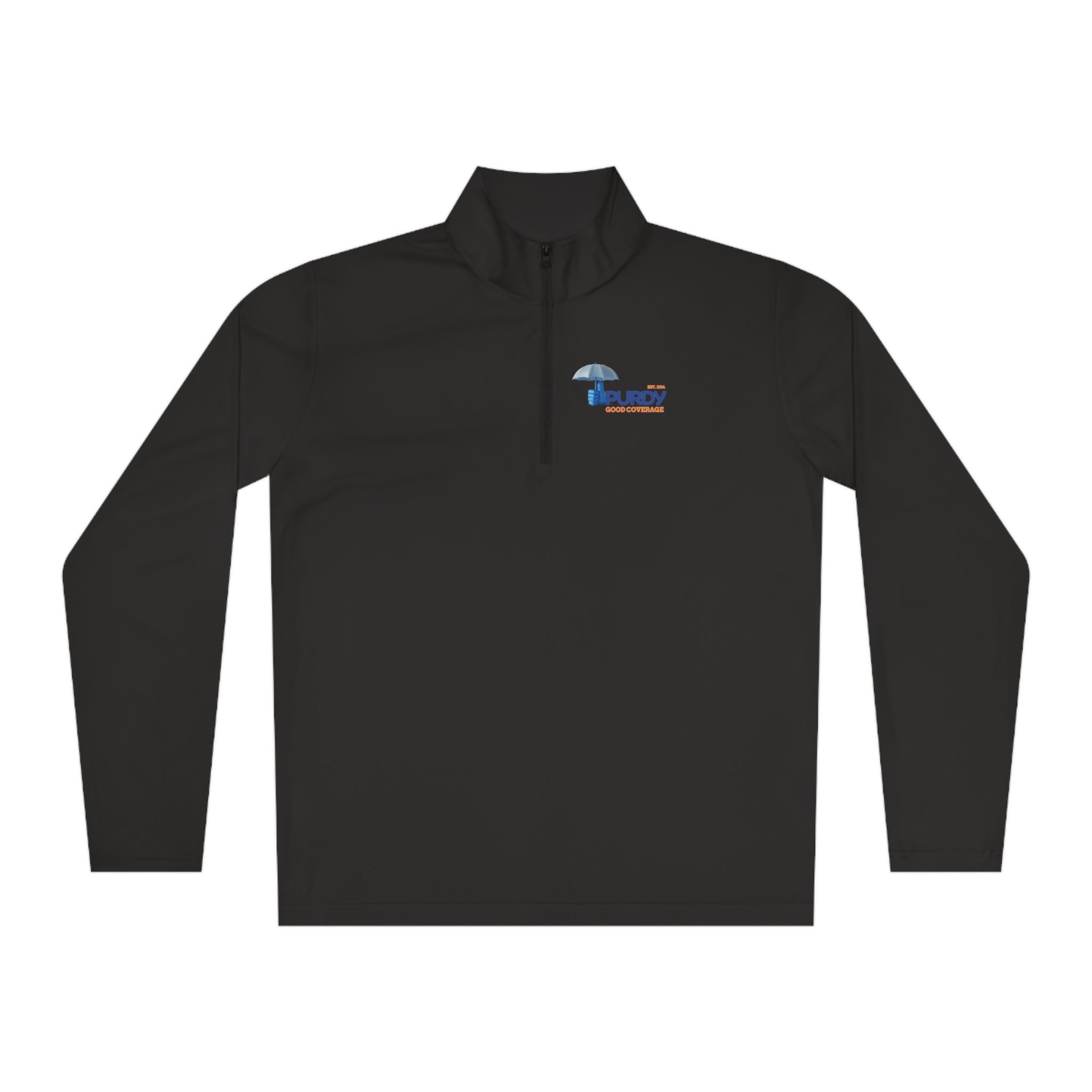 Unisex Quarter-Zip Pullover - Kevin Purdy Logo