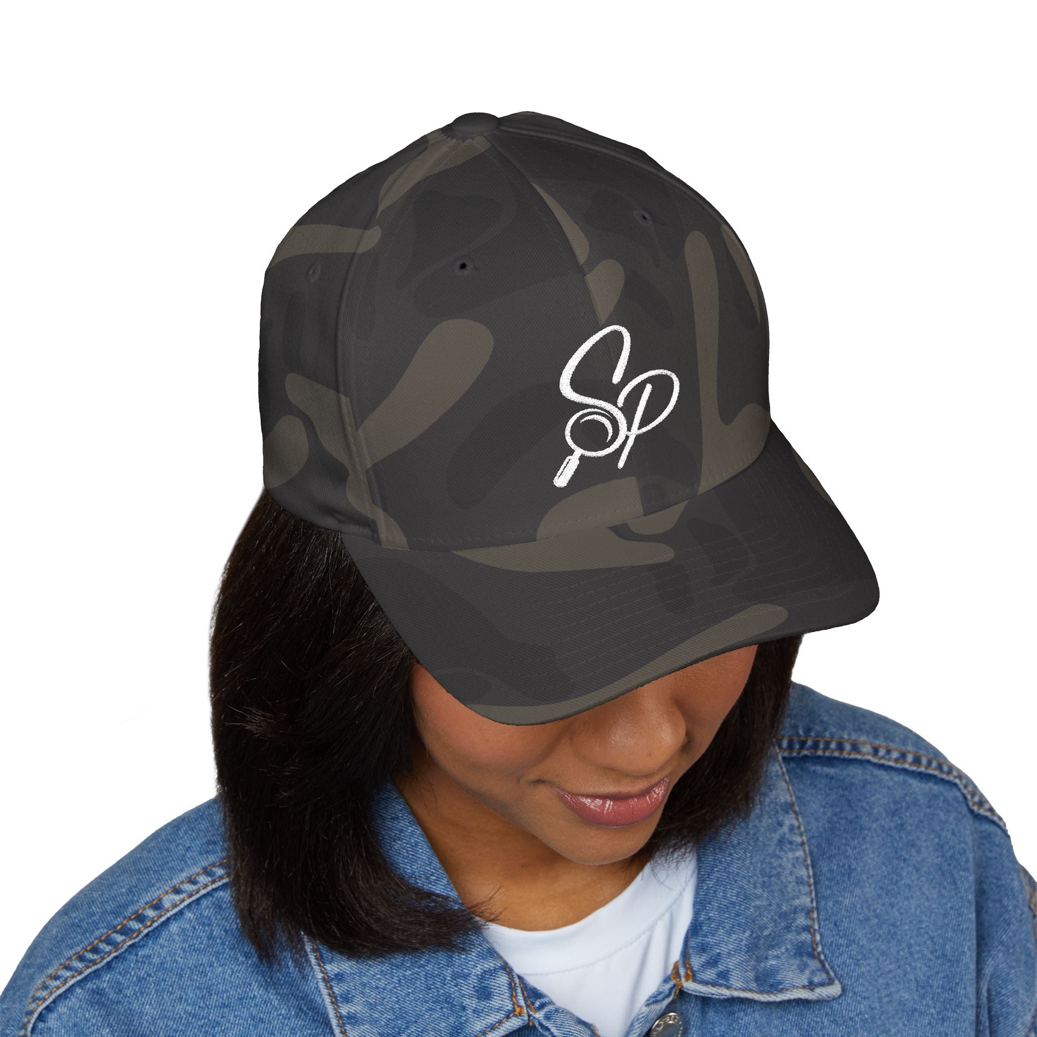 Embroidered 'SP Search Perfect  — Structured Closed-Back Baseball Hat