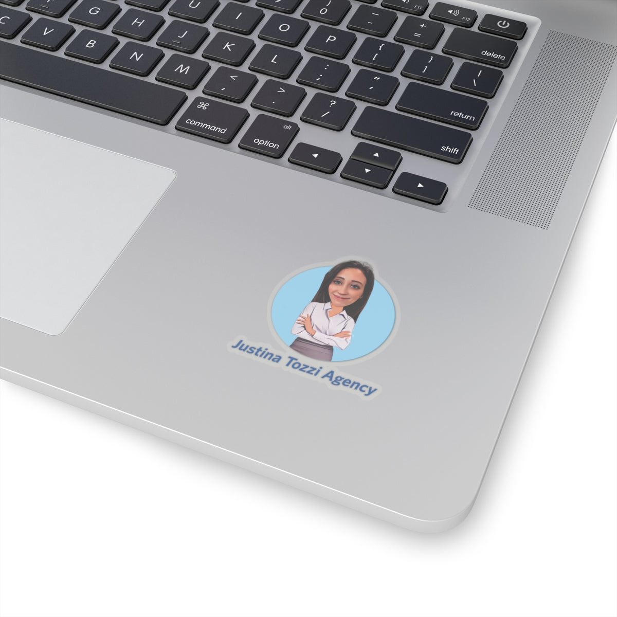Justina Tozzi Agency Caricature Kiss-Cut Stickers - Ashley