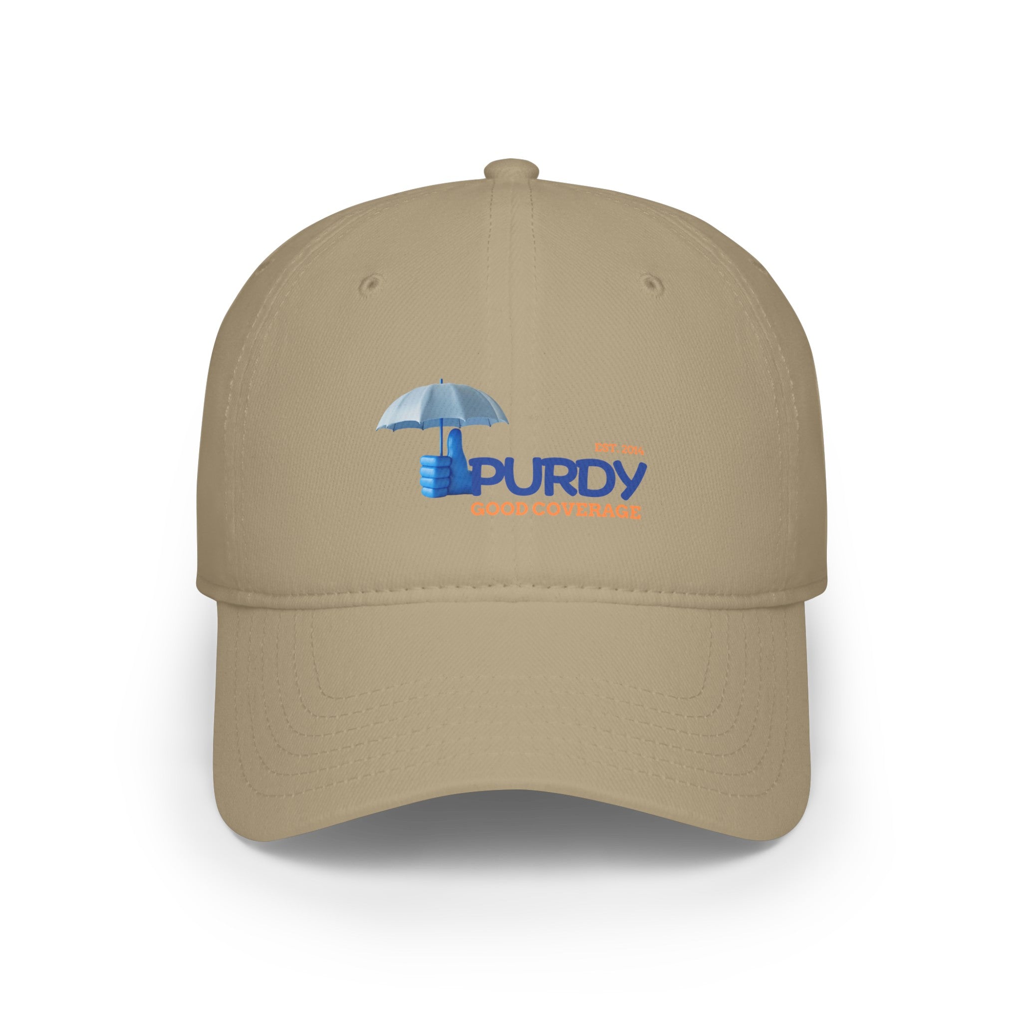 Low Profile Baseball Cap - Kevin Purdy Logo