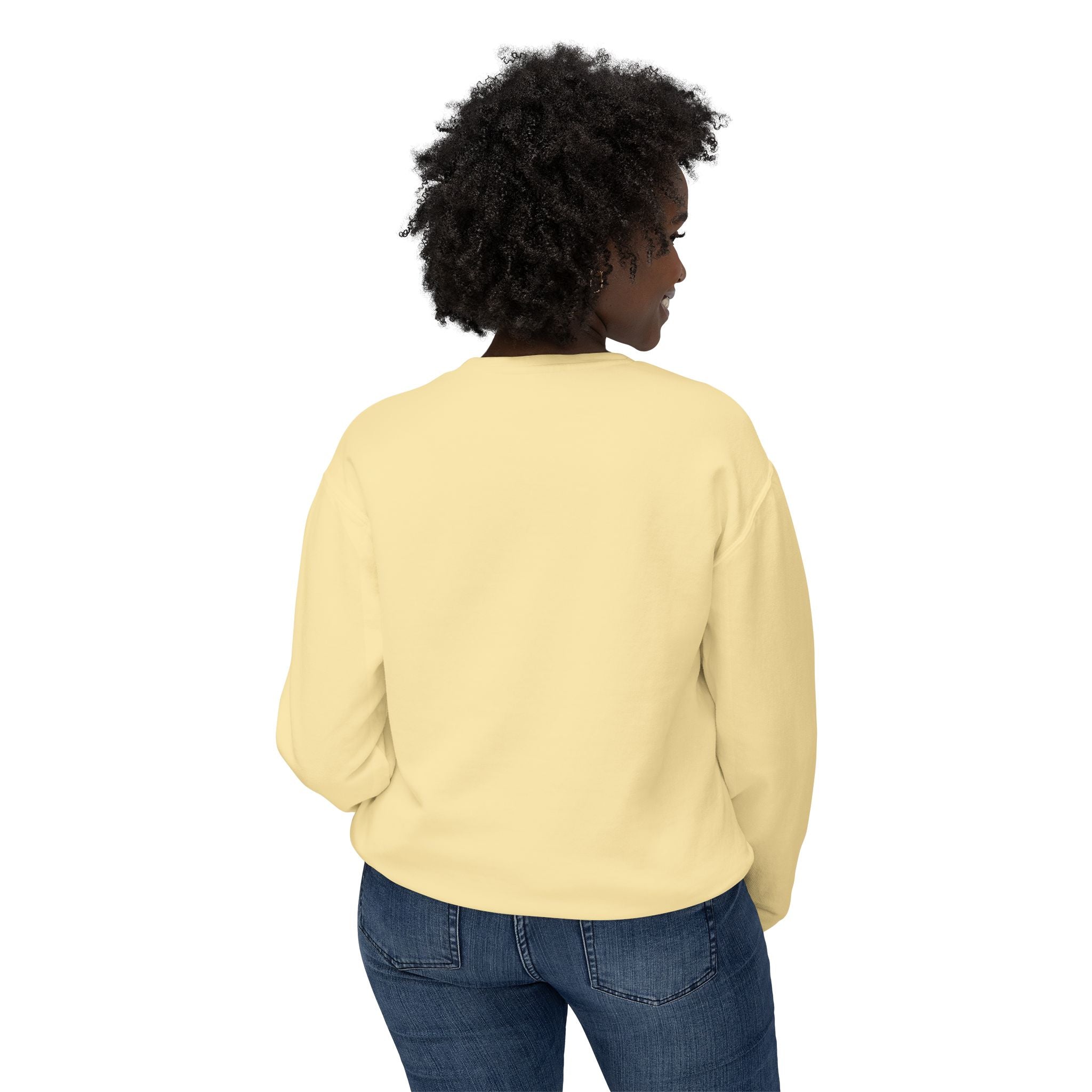 Angie Mikel Unisex Lightweight Crewneck Sweatshirt