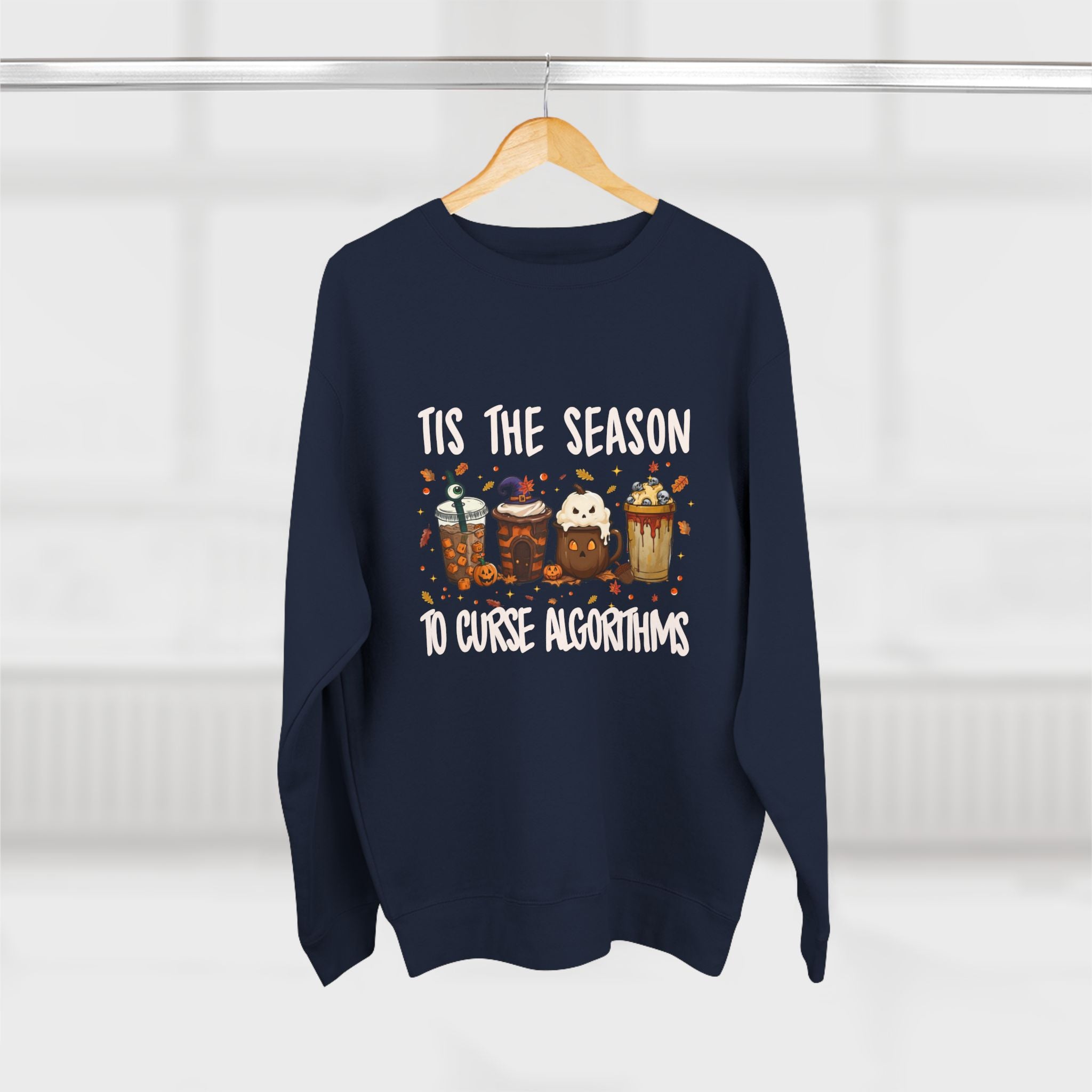 Tis the Season Marketing Unisex Crewneck Sweatshirt, Casual Gift, Halloween Apparel, Office Humor Clothing, Relaxed Fit Sweatshirt