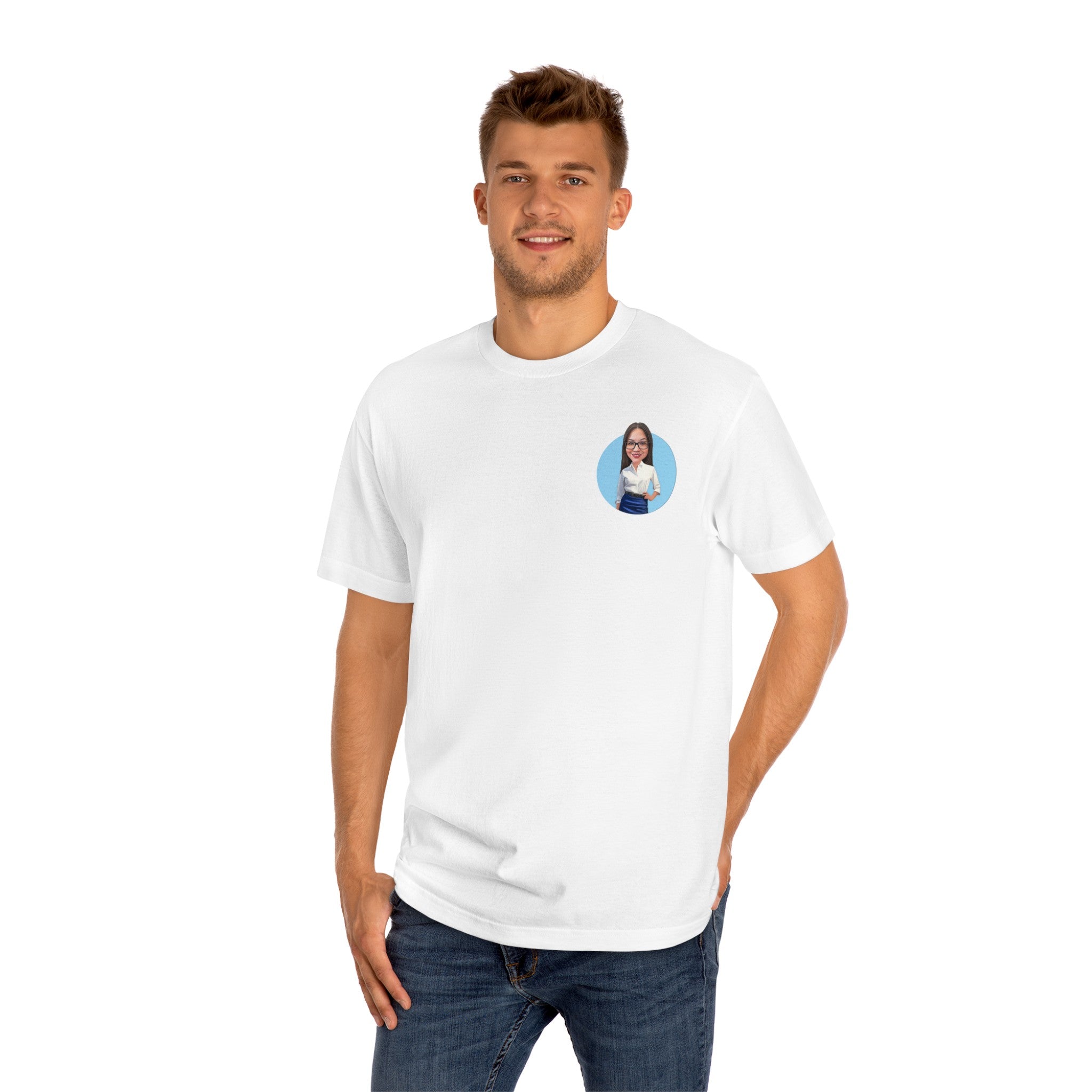 Kevin Purdy Unisex Classic Tee - Caricature & Logo Bridigina