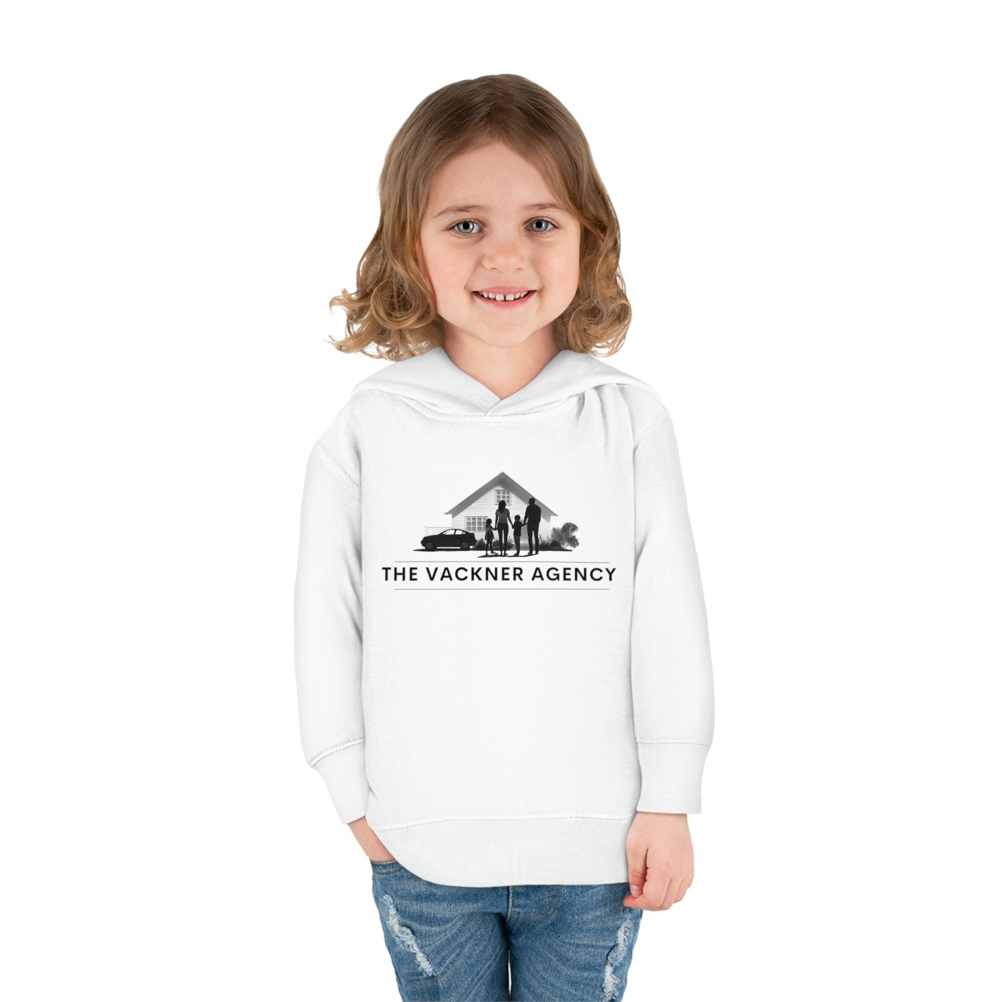 Melissa Vackner Agency Logo Toddler Pullover Fleece Hoodie