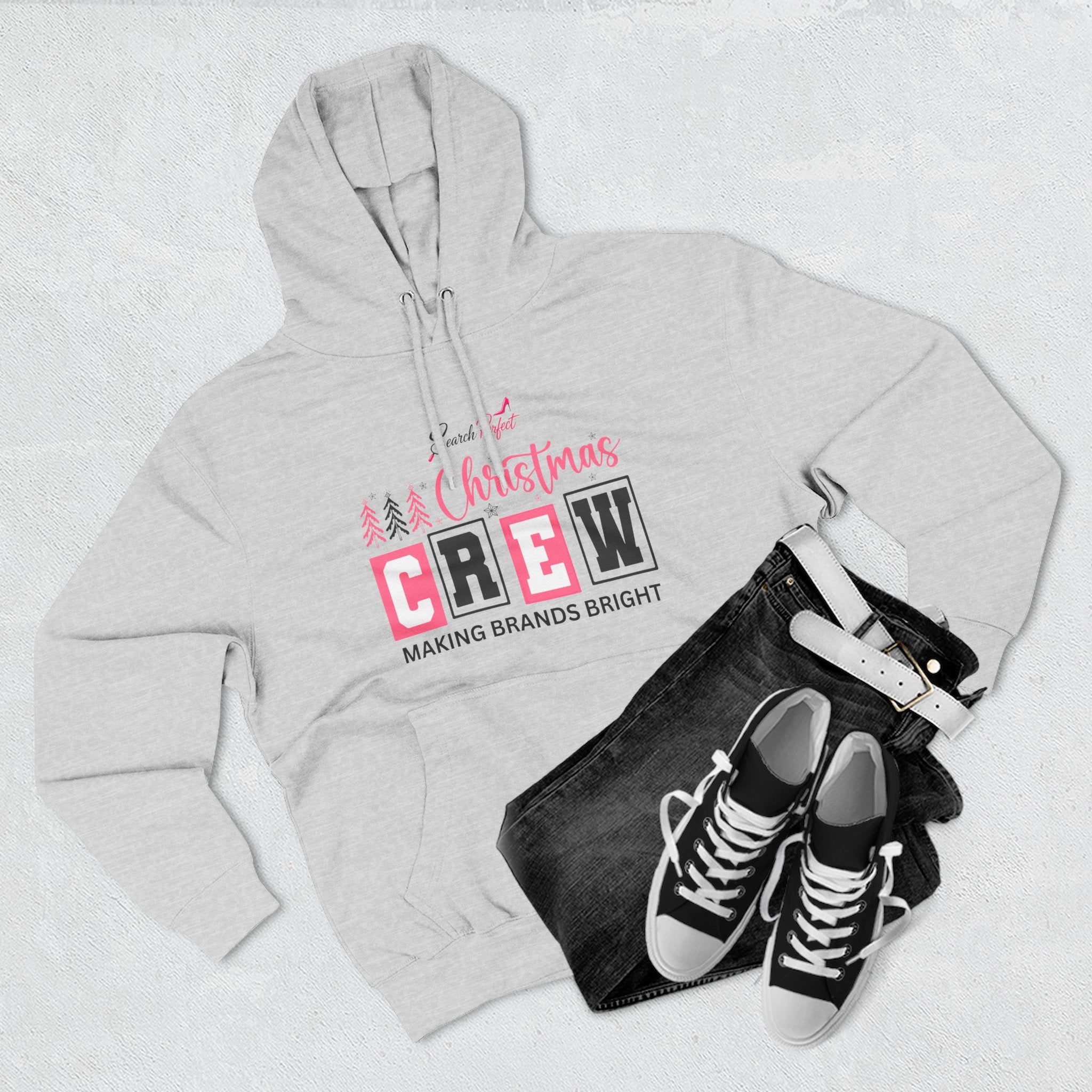 Christmas Crew Hoodie — Holiday Team Sweatshirt (Making Brands Bright)