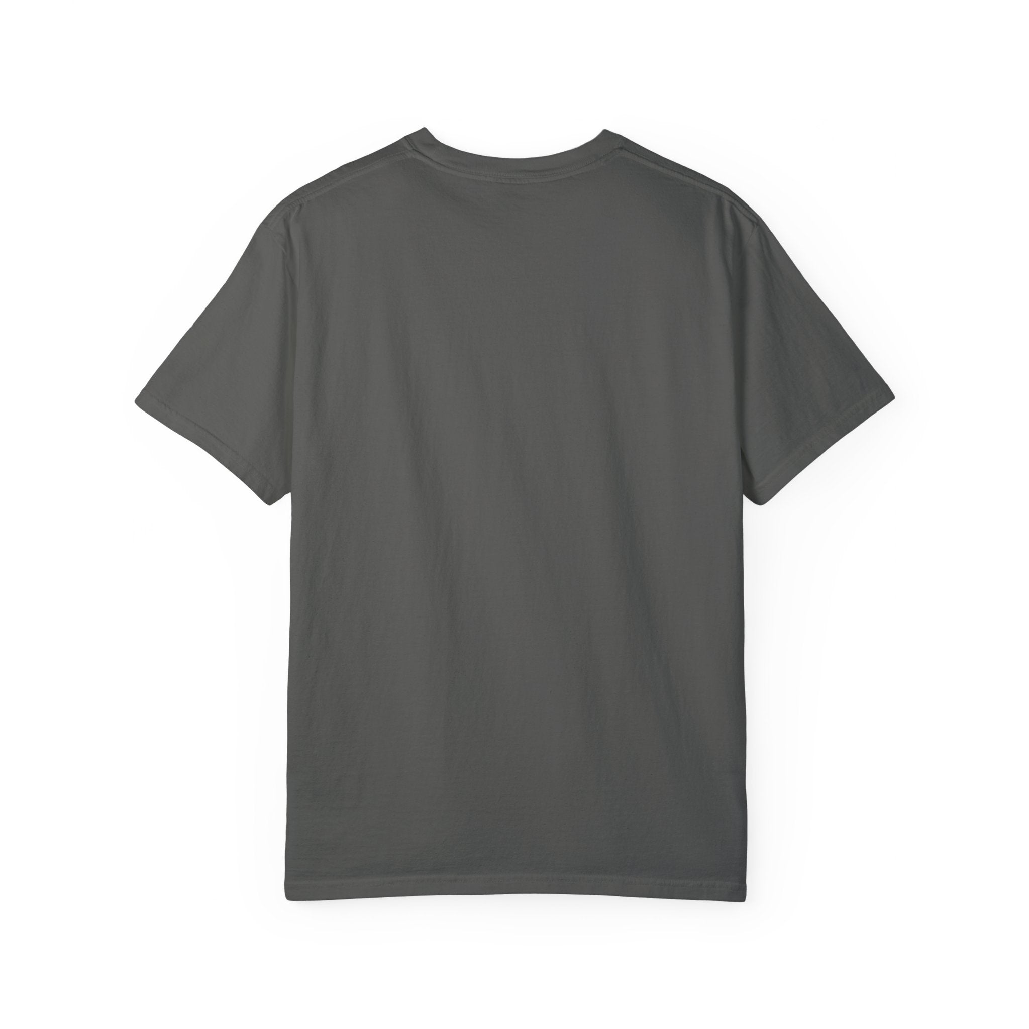 Unisex Garment-Dyed T-shirt White Logo - Monette Taylor