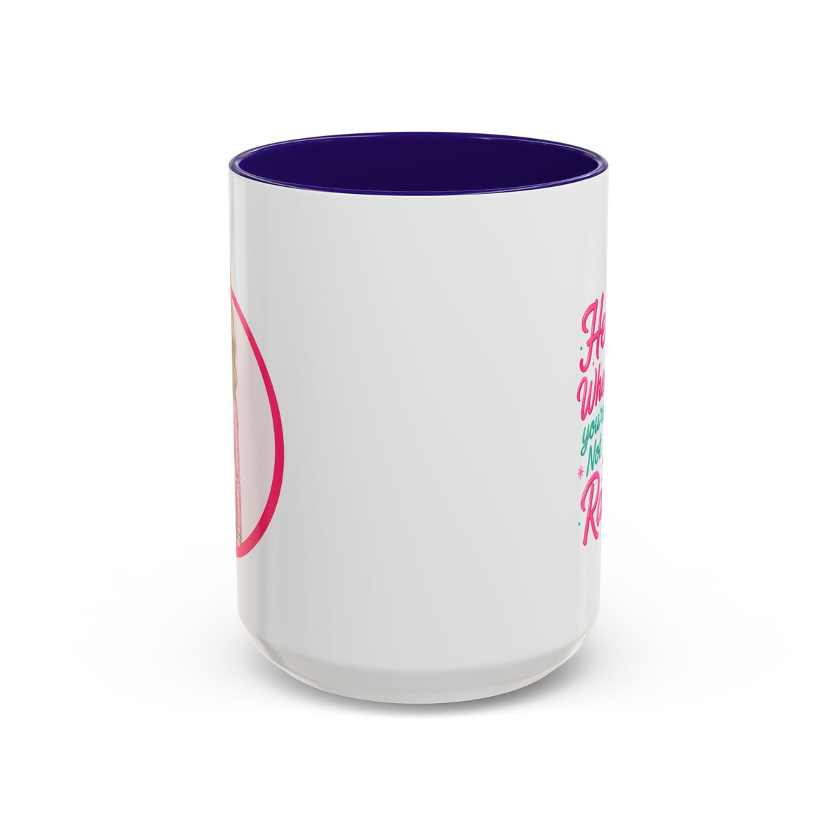 He Knows When You’re Not Ranking Funny Santa Mug with Caricature