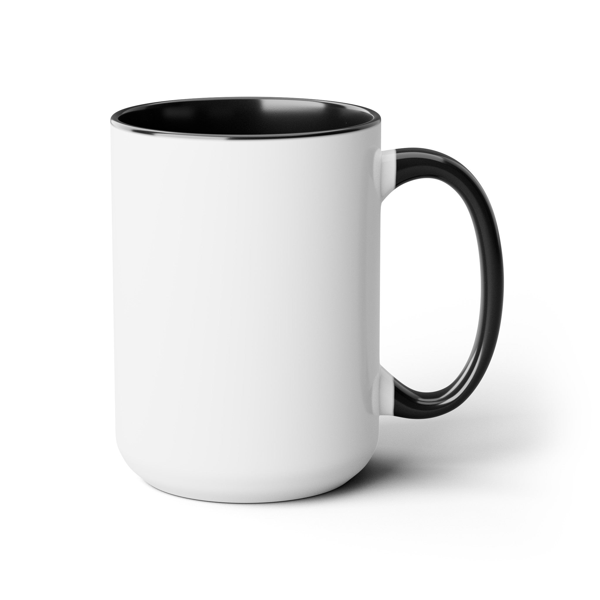 Kevin Purdy Agency  Caricature Two-Tone Coffee Mugs, 15oz - Nicole