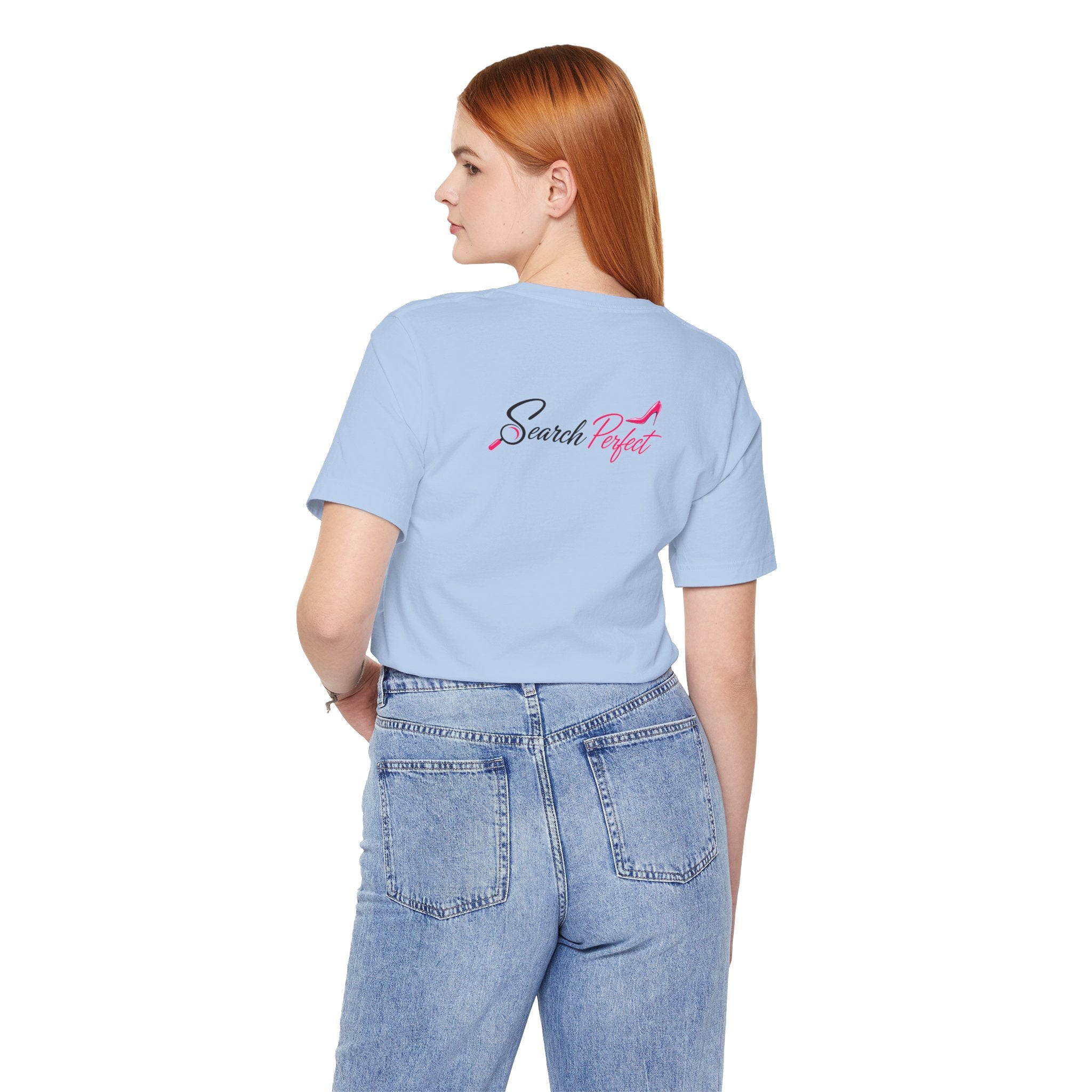 Search Perfect Graphic Tee – 'Search Perfect' Logo Women's Fashion T‑Shirt