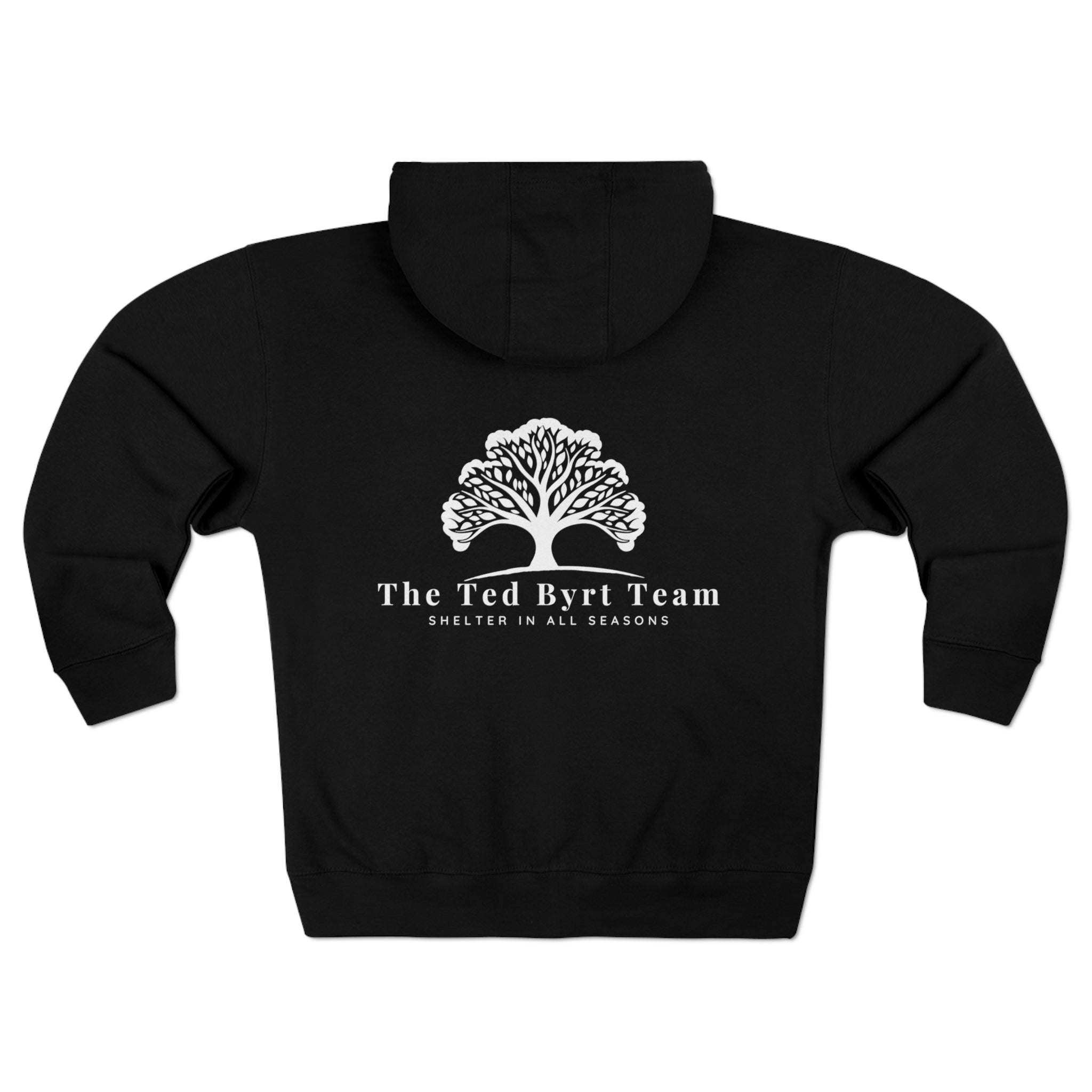 Ted Byrt Logo Unisex Zip Hoodie