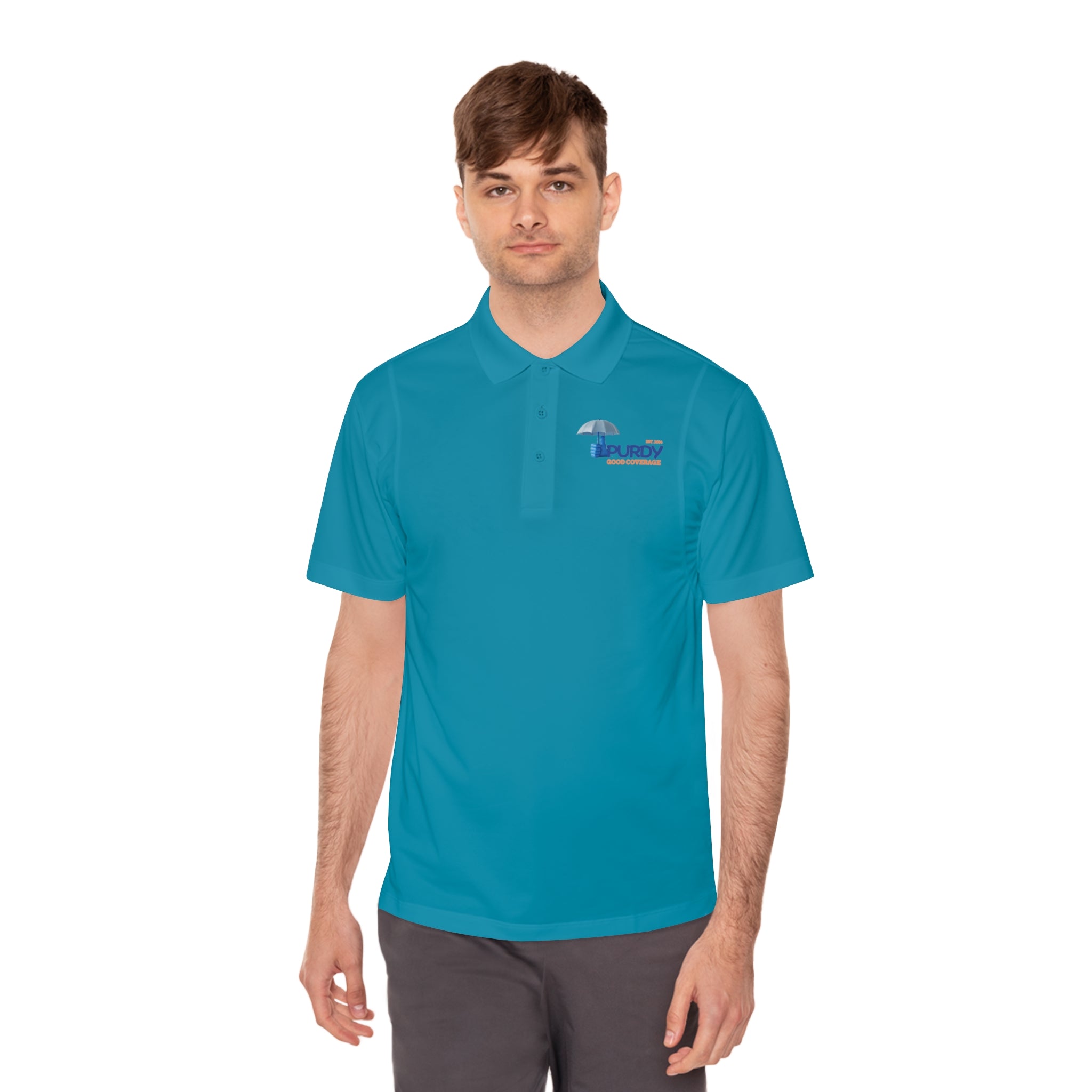 Men's Sport Polo Shirt - Kevin Purdy Logo