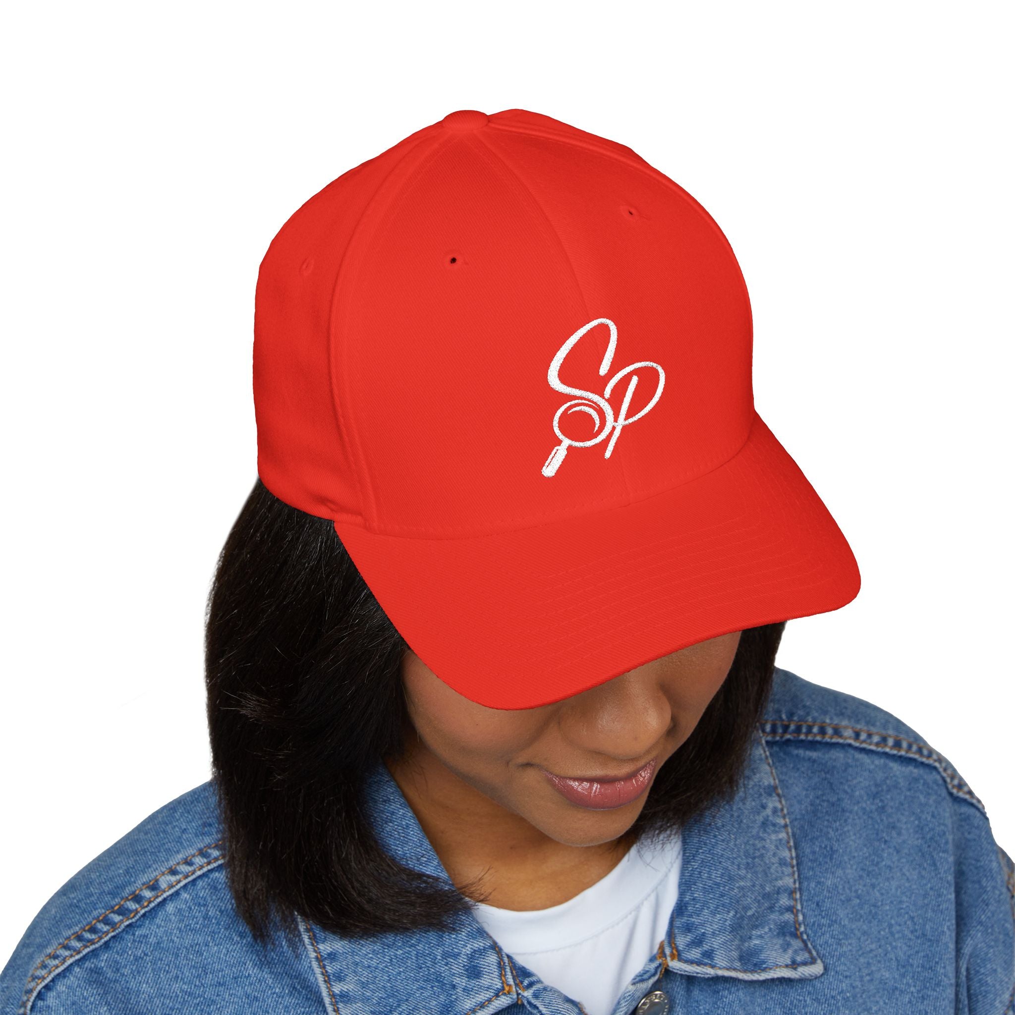 Embroidered 'SP Search Perfect  — Structured Closed-Back Baseball Hat