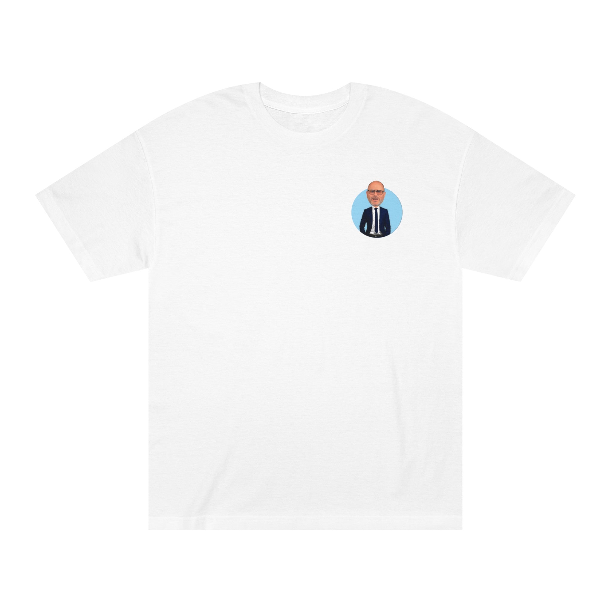 Kevin Purdy Unisex Classic Tee - Caricature & Logo