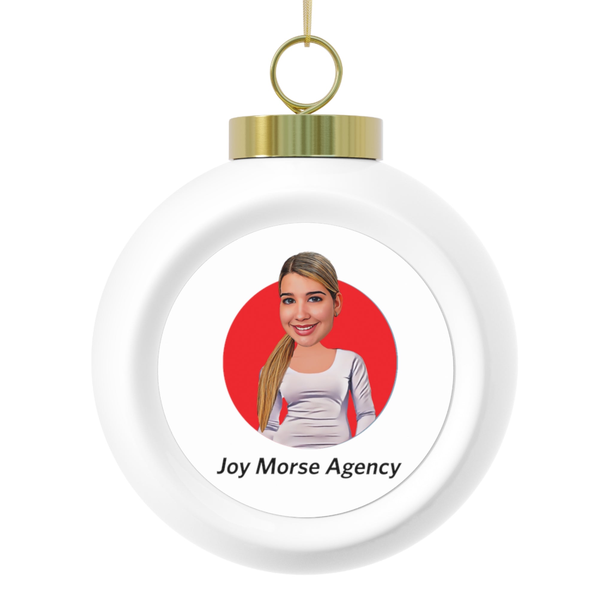 Joy Morse Agency Christmas Ball Ornament - Liayns