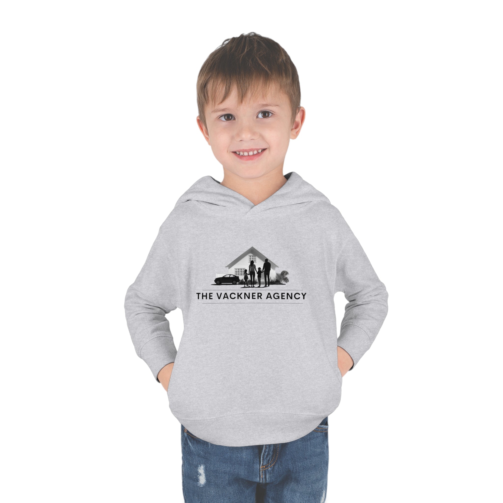 Melissa Vackner Agency Logo Toddler Pullover Fleece Hoodie