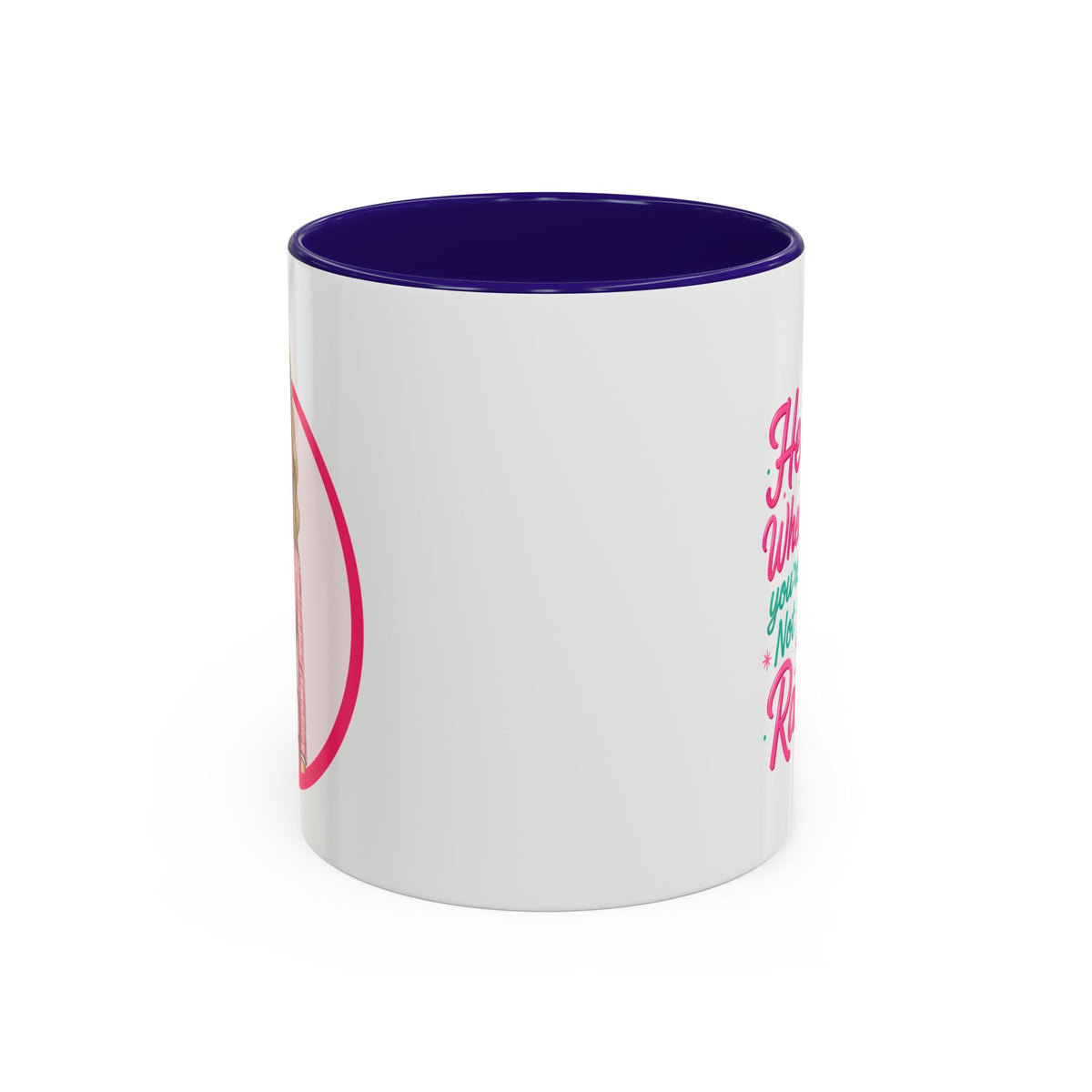He Knows When You’re Not Ranking Funny Santa Mug with Caricature