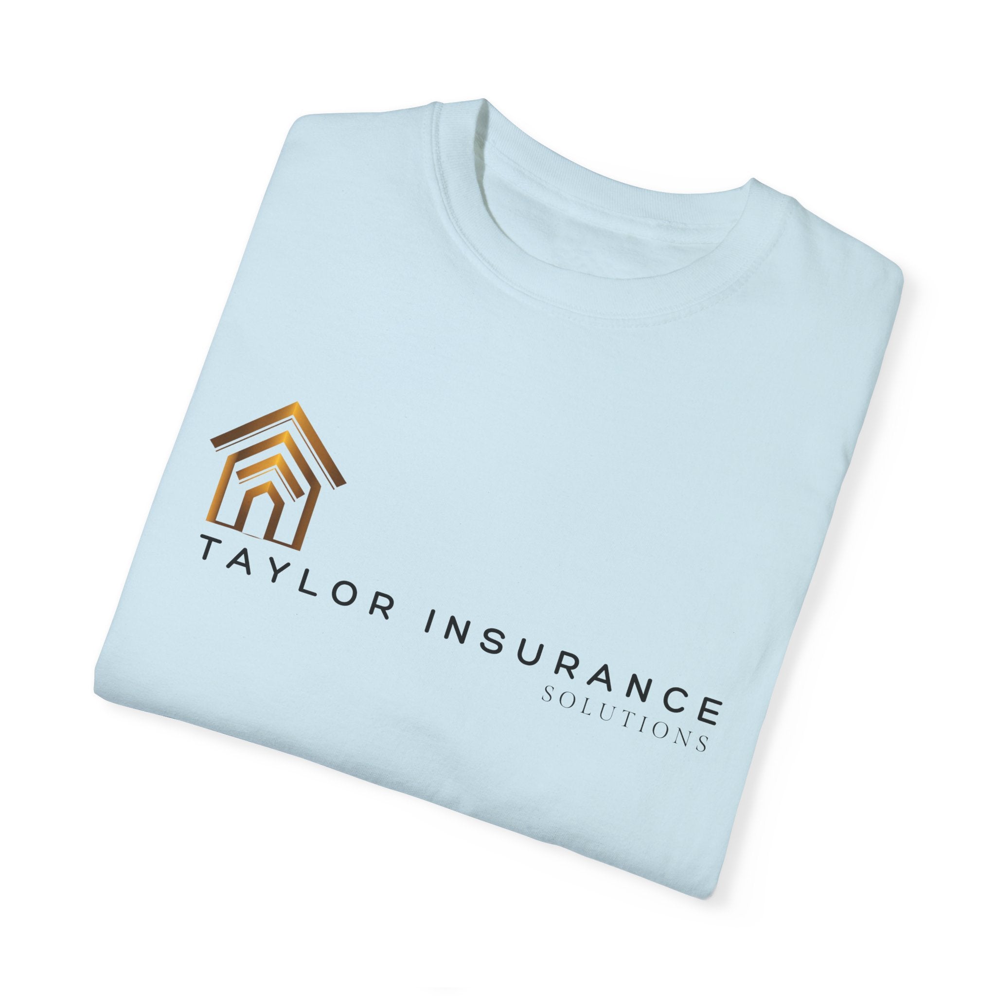 Unisex Garment-Dyed T-shirt Black Logo - Monette Taylor