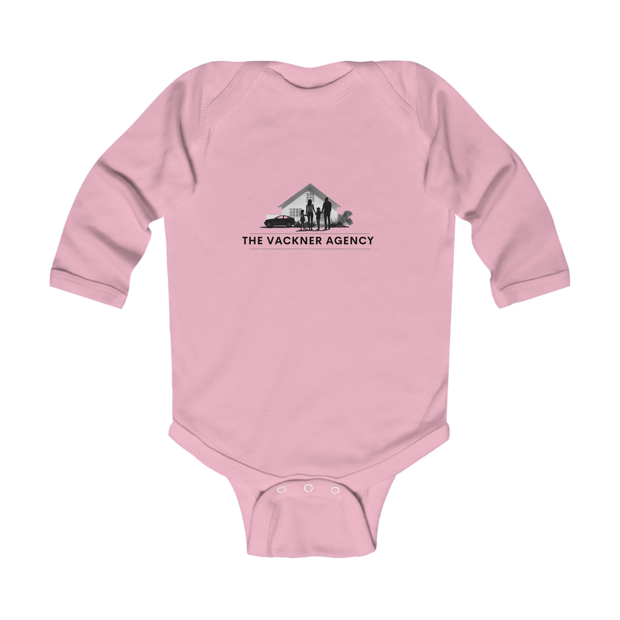 Melissa Vackner Agency Logo Infant Long Sleeve Bodysuit