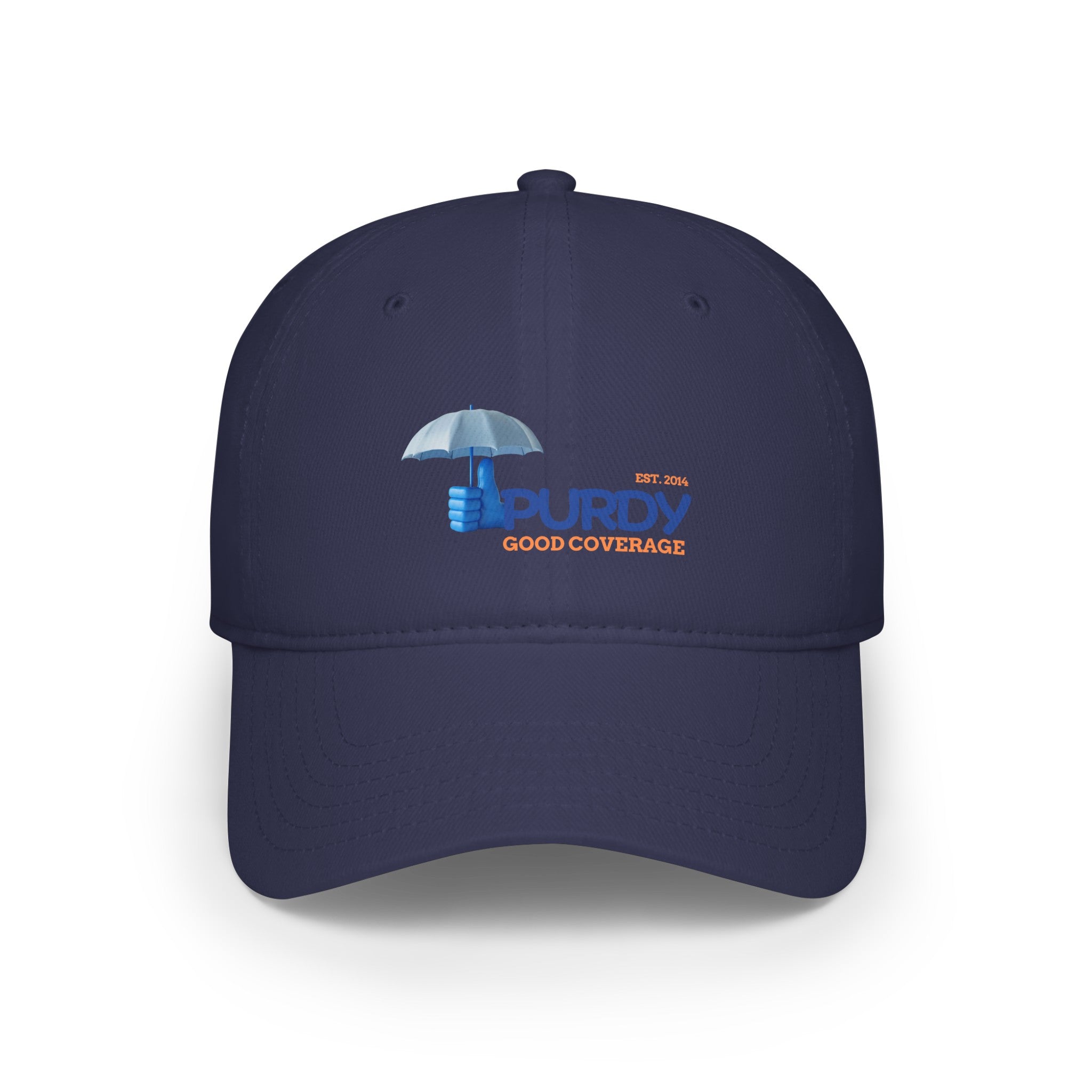 Low Profile Baseball Cap - Kevin Purdy Logo
